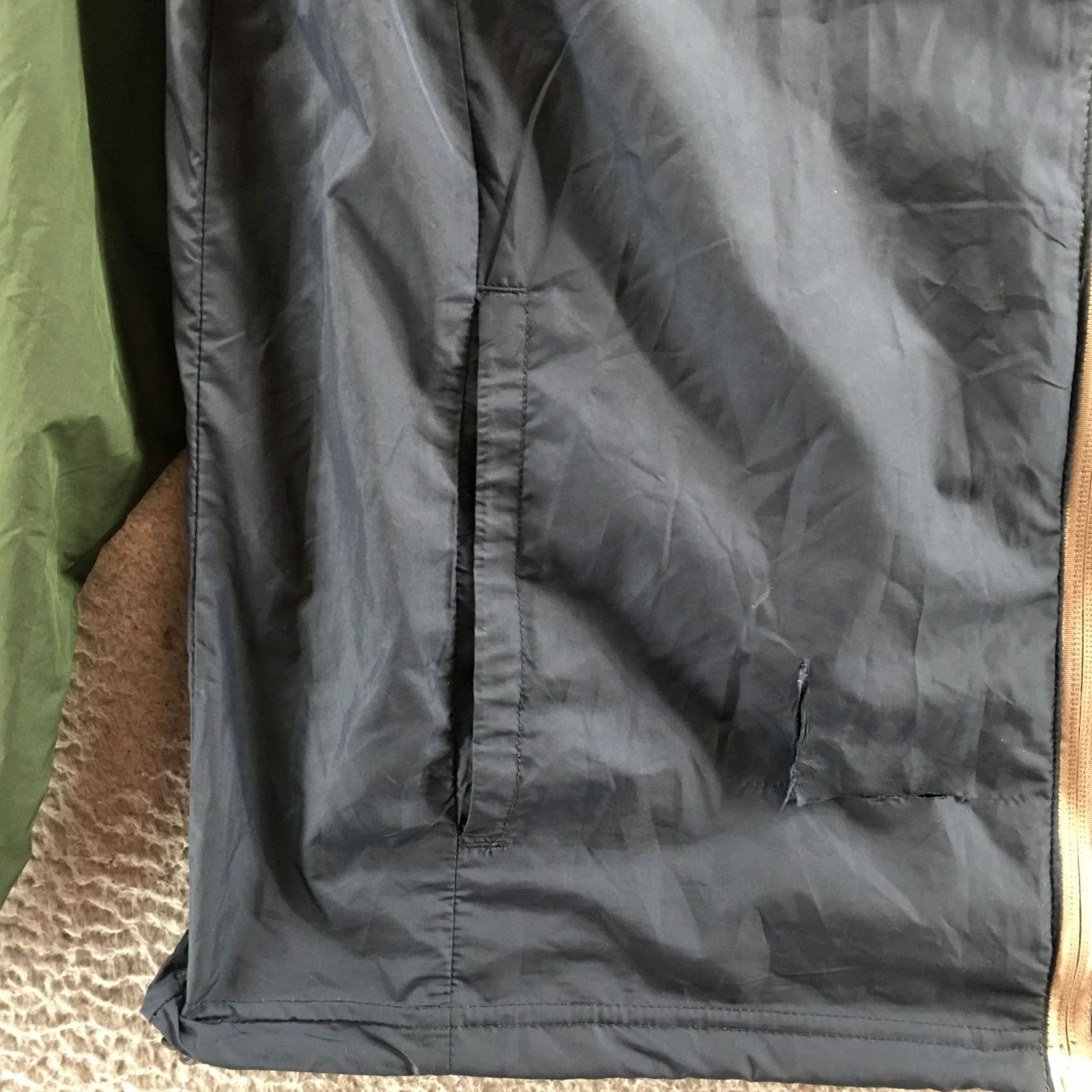 Eddie Bauer Eddie Bauer Windbreaker Jacket Mens 10/21 Zip Up Hooded Pocket Multicolor Jacket Windbreaker Mens Regular Size 10 Blue Green Size US M / EU 48-50 / 2 - 4 Thumbnail