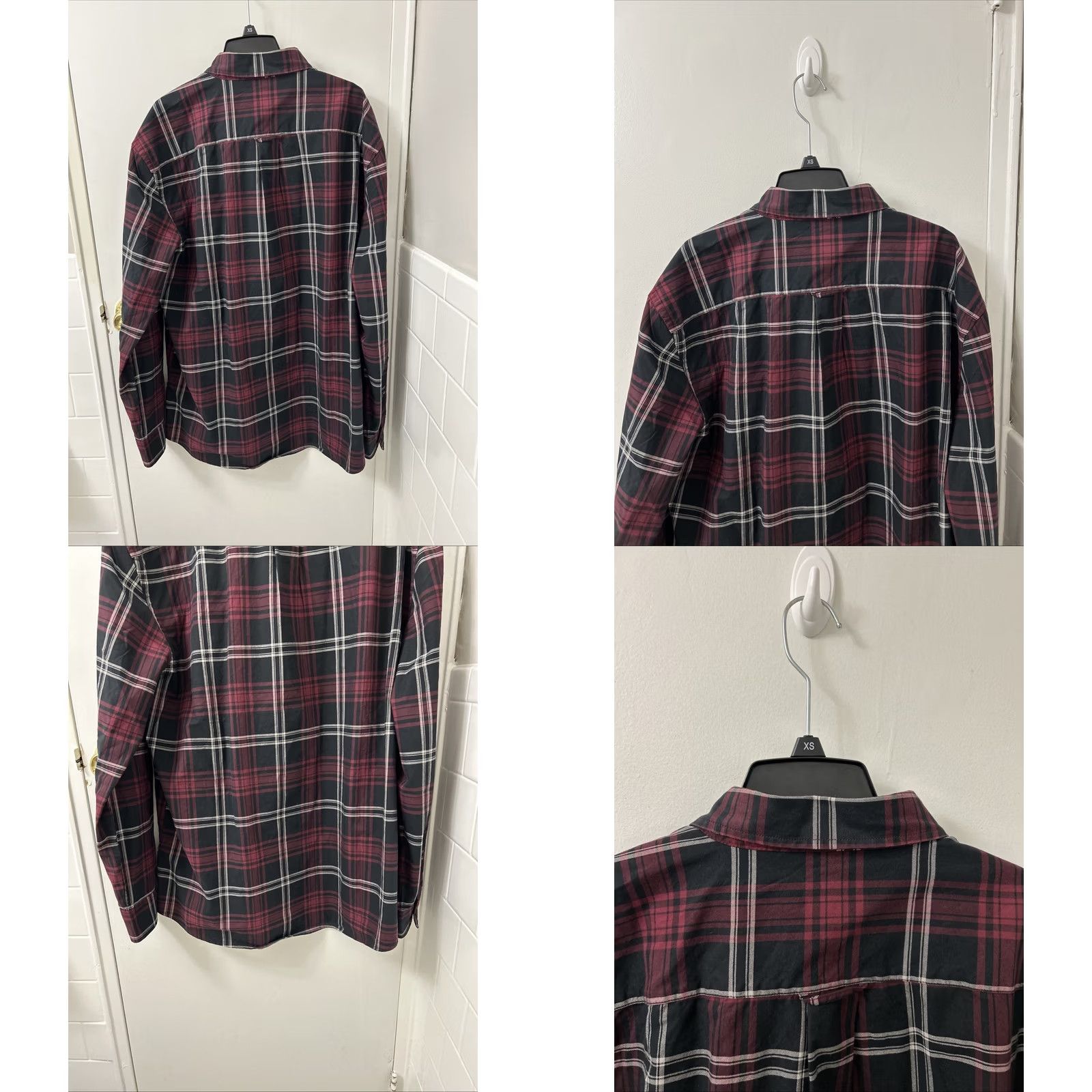Orvis Orvis Flannel Shirt Mens L Black Red Classic Collection Plaid Button Down L/S Size US L / EU 52-54 / 3 - 8 Thumbnail