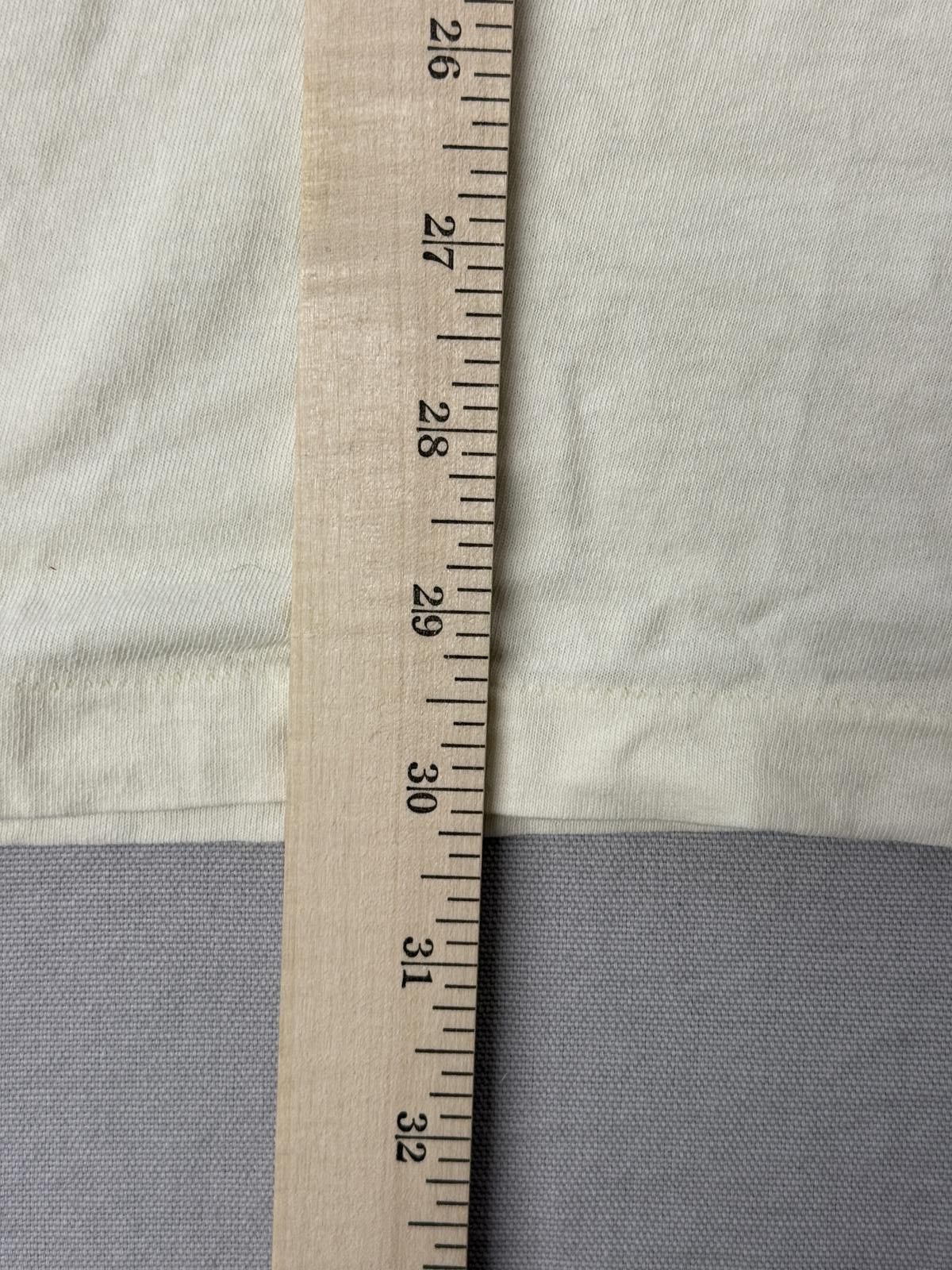 Polo Ralph Lauren VTG Polo by Ralph Lauren Plain White Tee Cream 90s Tee L Size US L / EU 52-54 / 3 - 5 Thumbnail