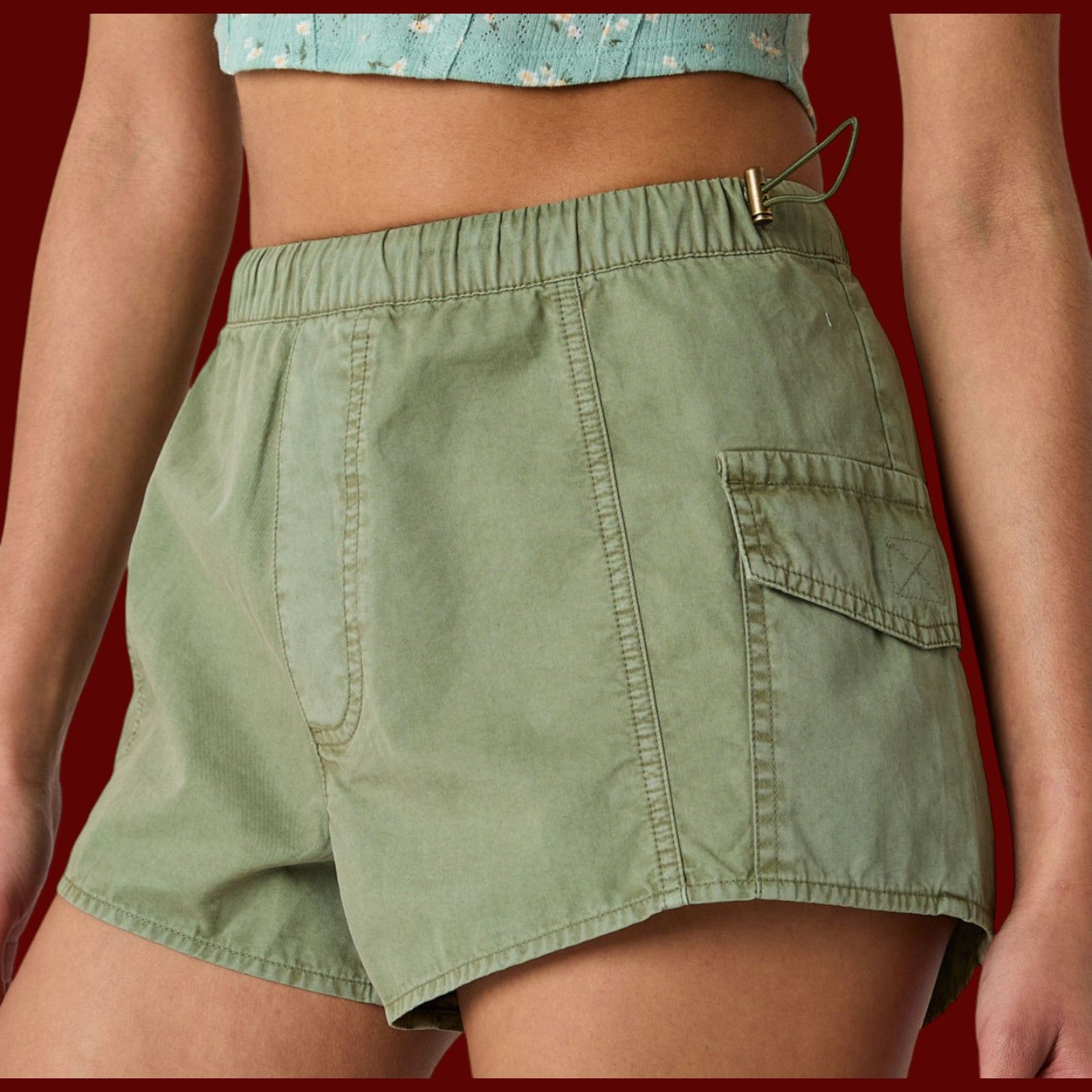 Arizona Jean Co. Arizona - Women's Low Rise Pull-On Short Juniors - Pink - Me Size 34" / US 12 / IT 48 - 13 Thumbnail