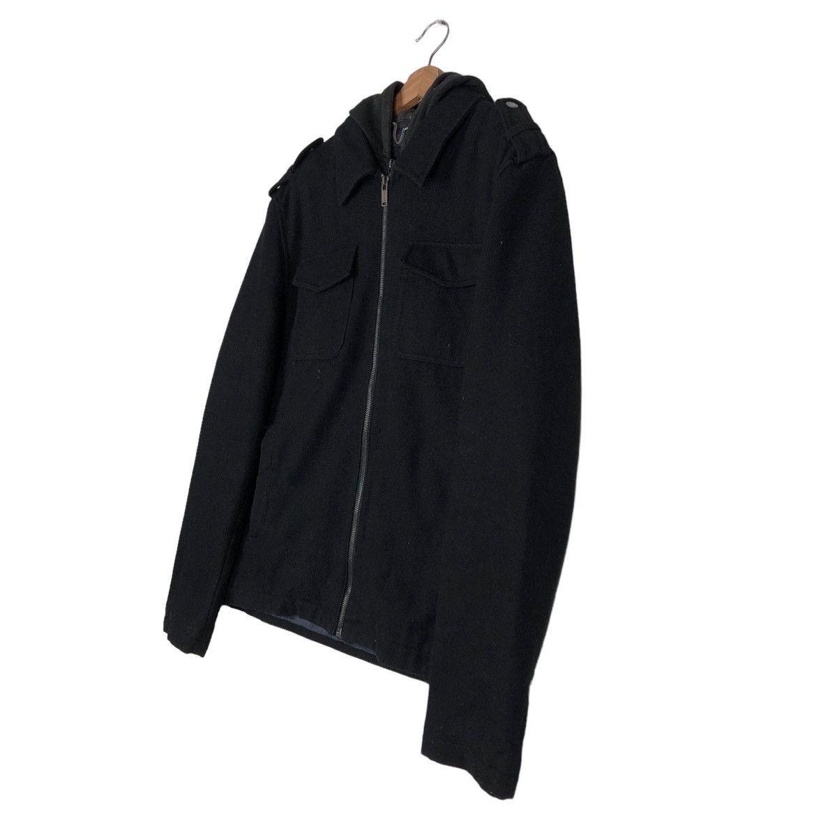 Guess 🔥Rich Black Bondage Biker Jacket Hoodie Guess Size US L / EU 52-54 / 3 - 2 Thumbnail