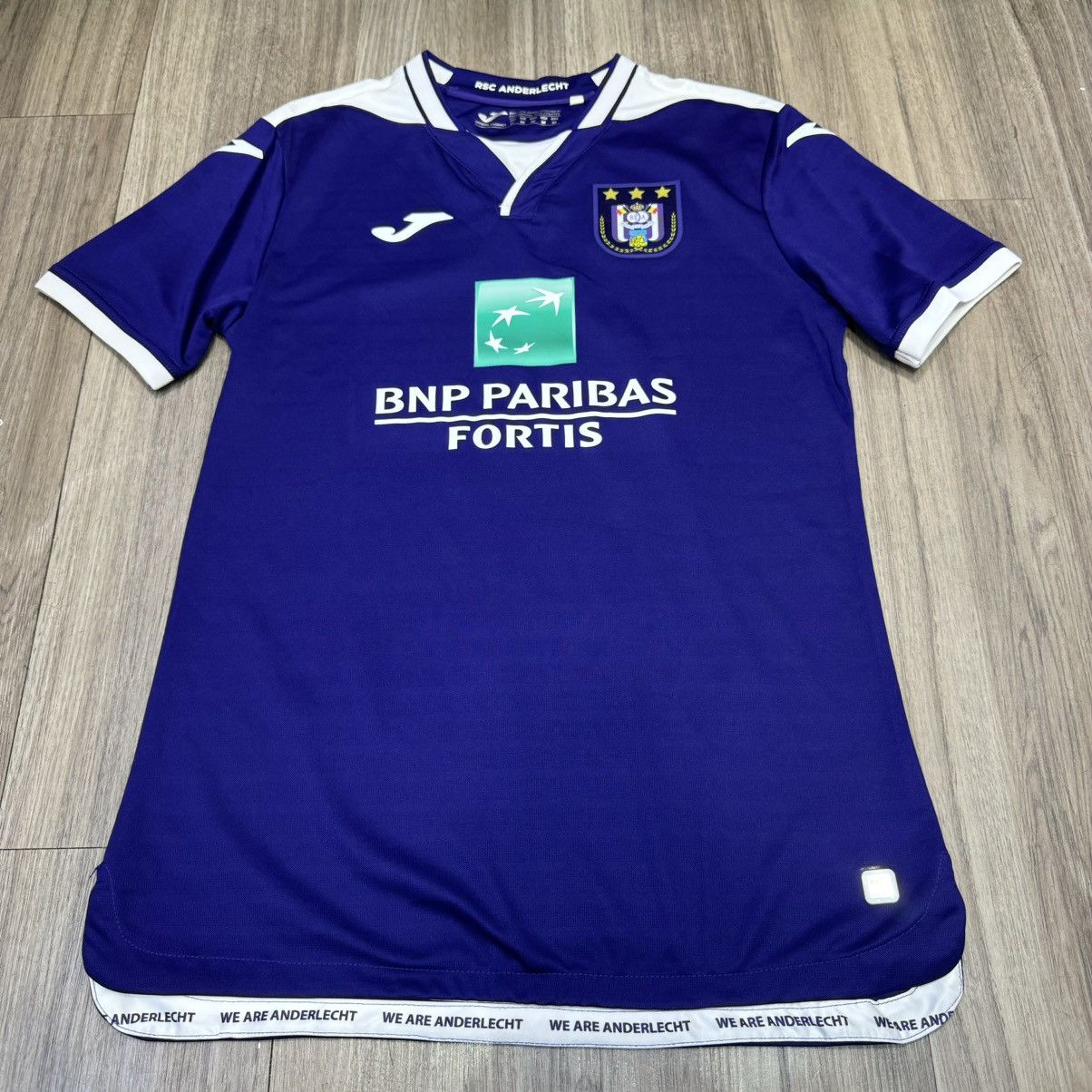 Joma Anderlecht 19/20 home shirt #4 Kompany Size US M / EU 48-50 / 2 - 1 Thumbnail
