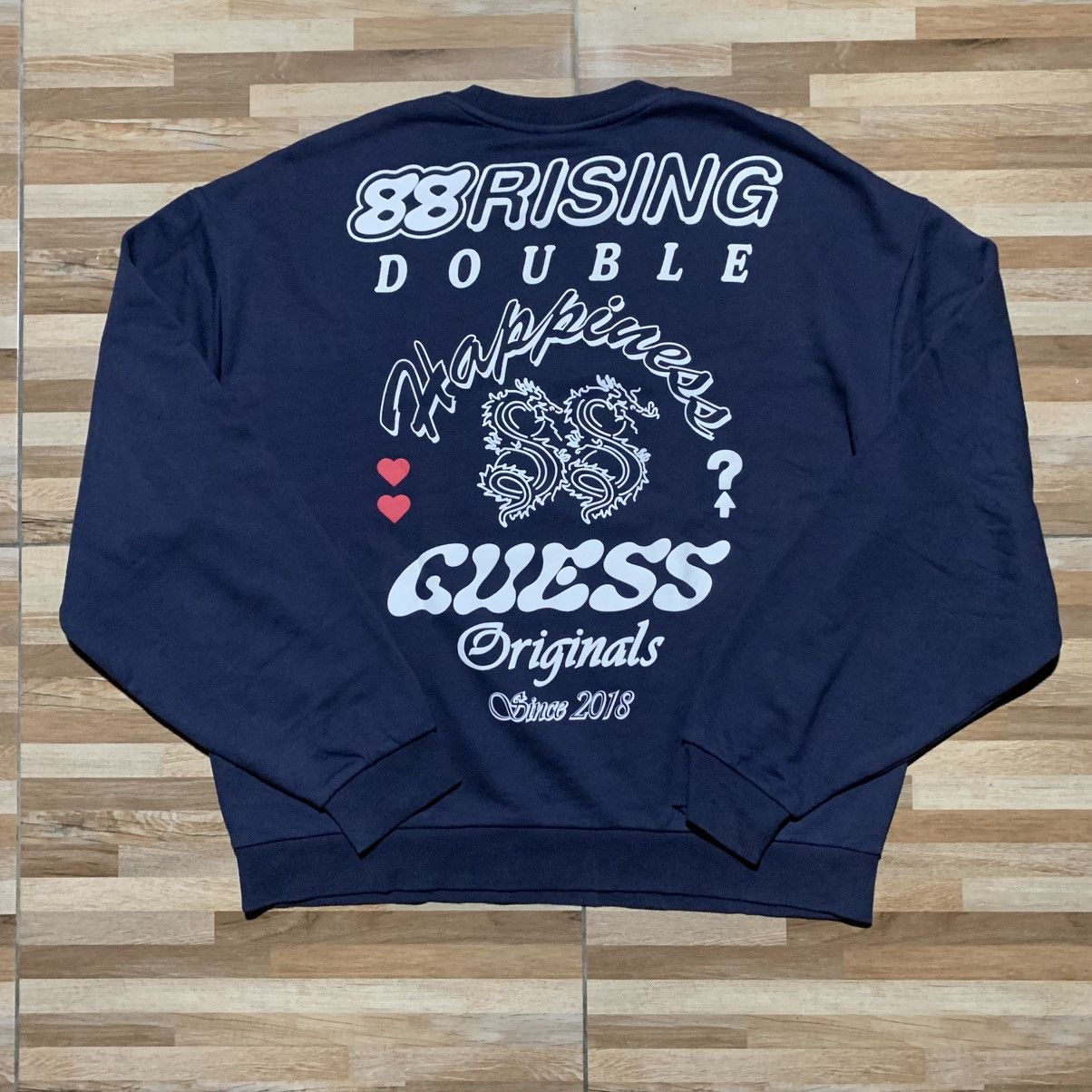 Guess Guess x 88Rising 2018 Cerwneck Size US XL / EU 56 / 4 - 1 Thumbnail