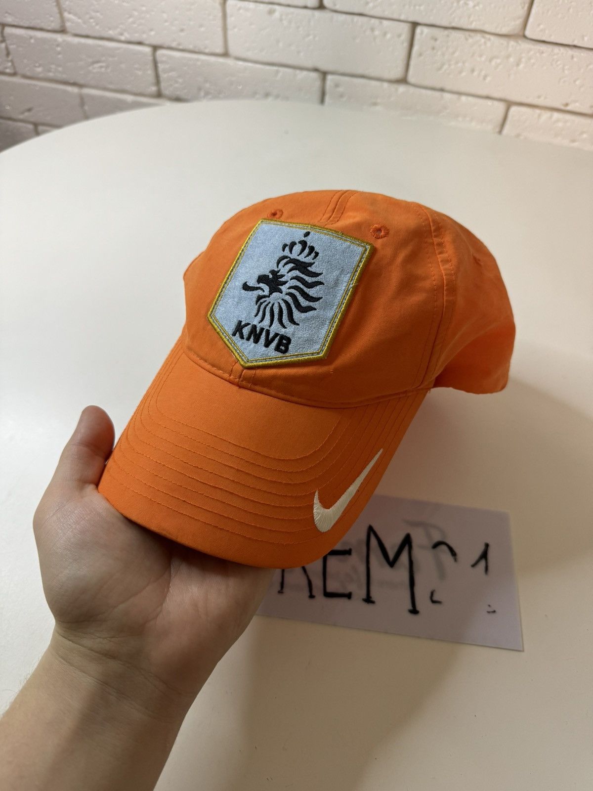 Vintage Nike Nederland vintage cap hat Size ONE SIZE - 2 Thumbnail