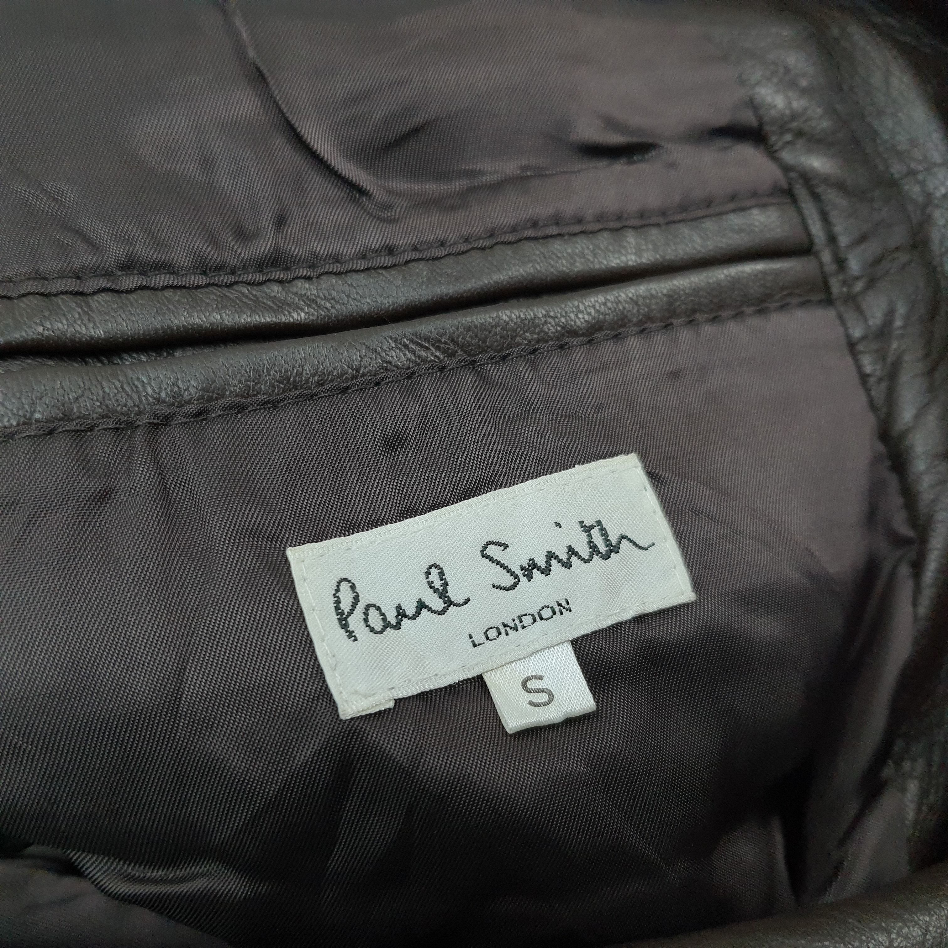Paul Smith Vintage Paul Smith London Leather Blazer C275N12 Size US S / EU 44-46 / 1 - 5 Thumbnail