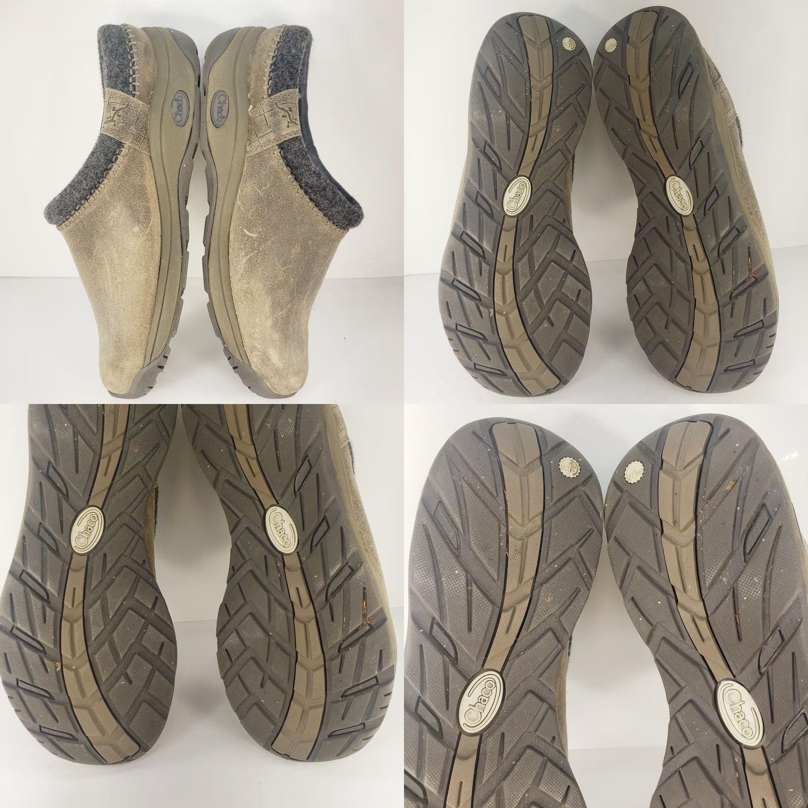 Chaco Chaco Zealander Men’s Clog Size 10M Taupe Suede Nubuck Leather, Leather Lining, Leather Insole, Leather Outsole, Tan Taupe, Casual Shoes, Men Size US 10 / EU 43 - 9 Thumbnail