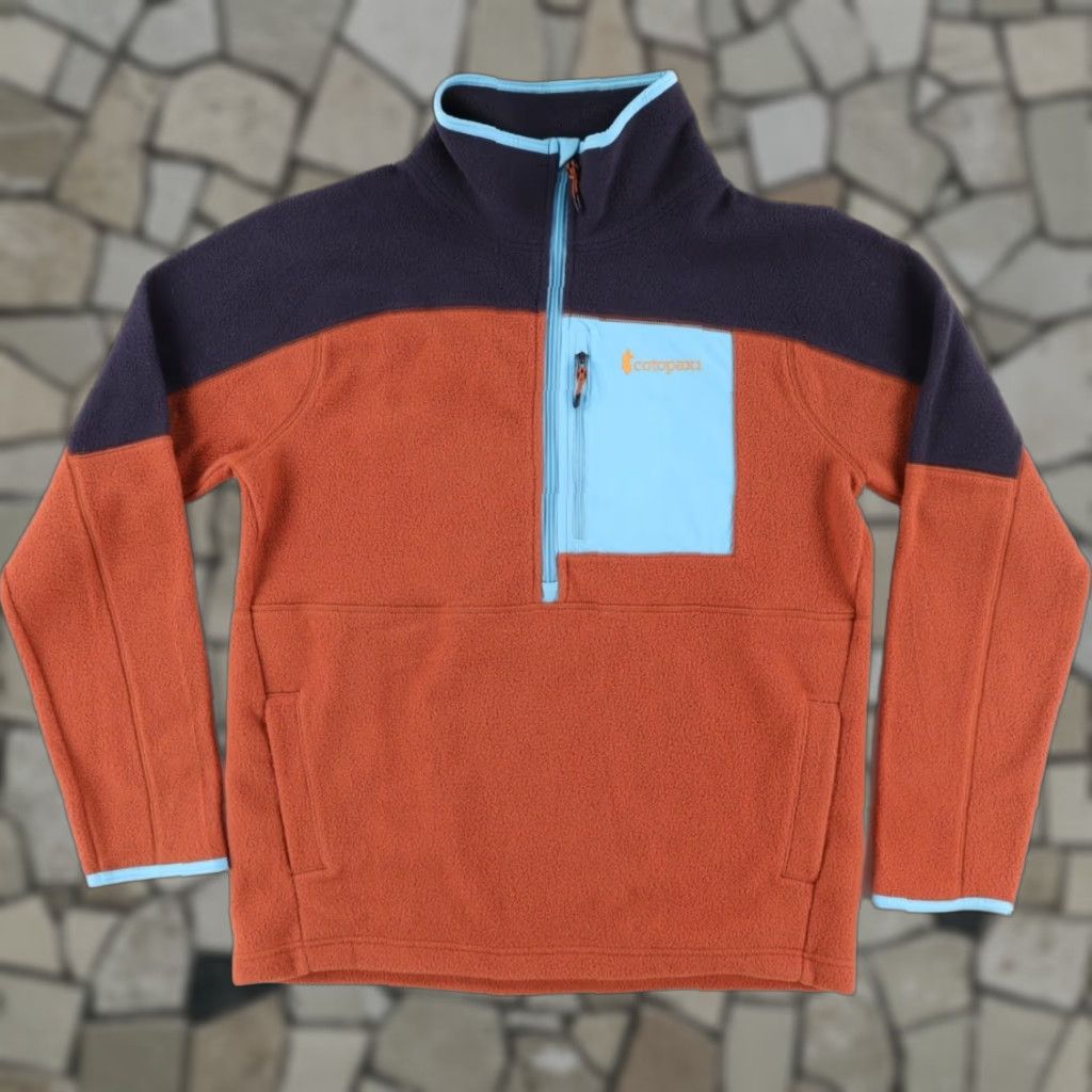Cotopaxi Cotopaxi Abrazo 1/2 Zip Fleece Colorblock Mock Long Sleeve Sweater Men's M Size US M / EU 48-50 / 2 - 1 Thumbnail
