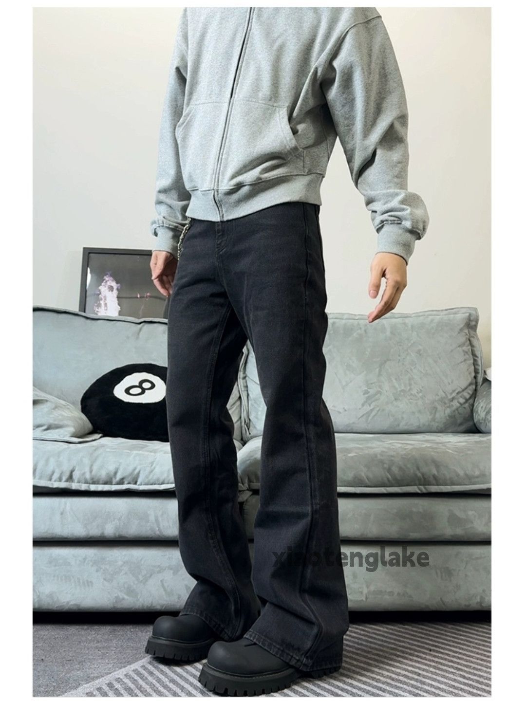 Jean Xtl y2k undercover numbernine style faded punk grunge jeans Size US 30 / EU 46 - 5 Thumbnail