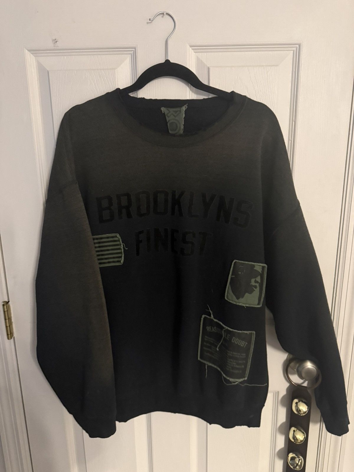 MadeWorn Brooklyns Finest Jay Z Collab Logo Sweatshir Roc96 S Size US S / EU 44-46 / 1 - 1 Thumbnail