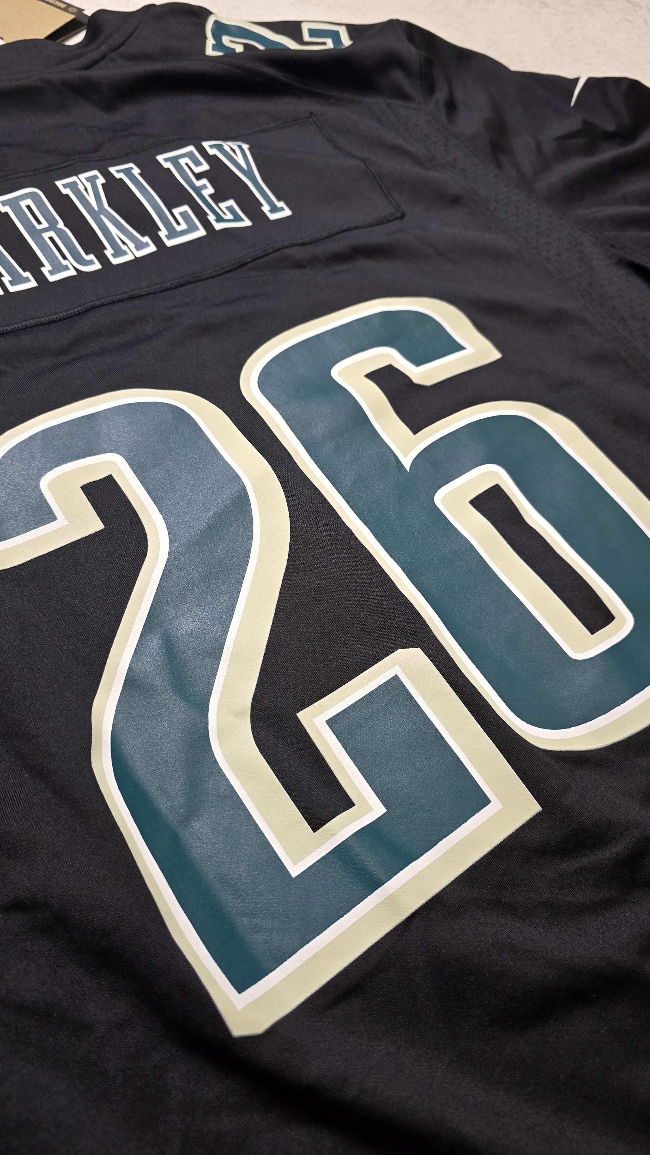 Nike Saquon Barkley Philadelphia Eagles NFL Game Fashion Jersey Size US XL / EU 56 / 4 - 8 Thumbnail