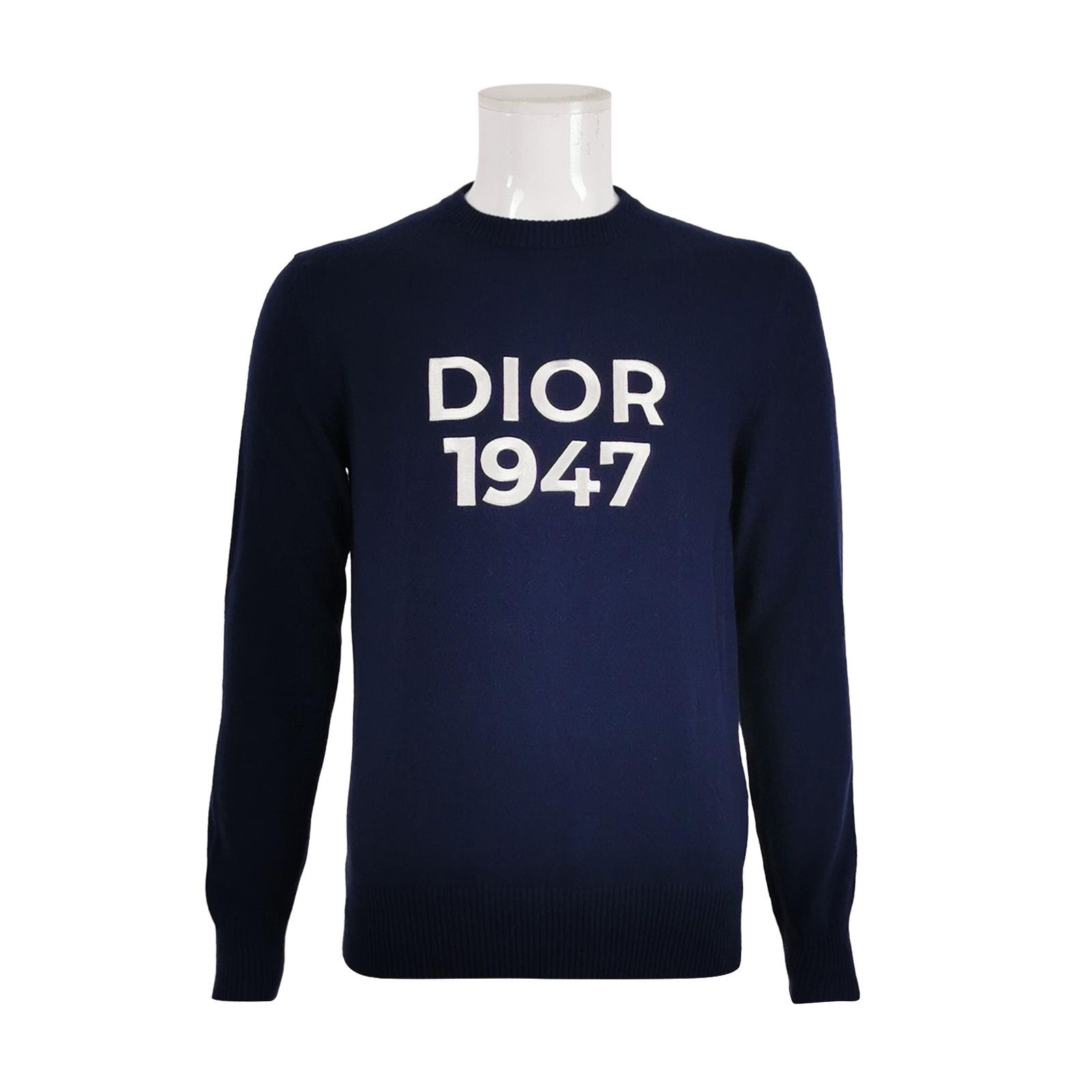 Dior Dior 1947 Logo Wool Cashmere Sweater S Size US S / EU 44-46 / 1 - 1 Thumbnail