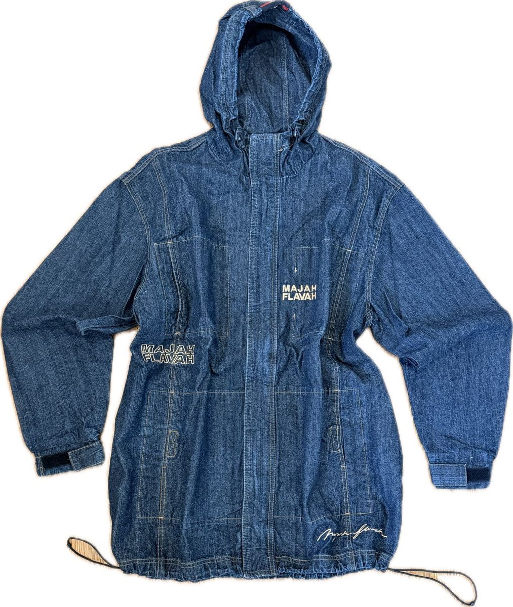 Other Y2K Majah Flavah Denim Hoodie Size US XXL / EU 58 / 5 - 1 Thumbnail