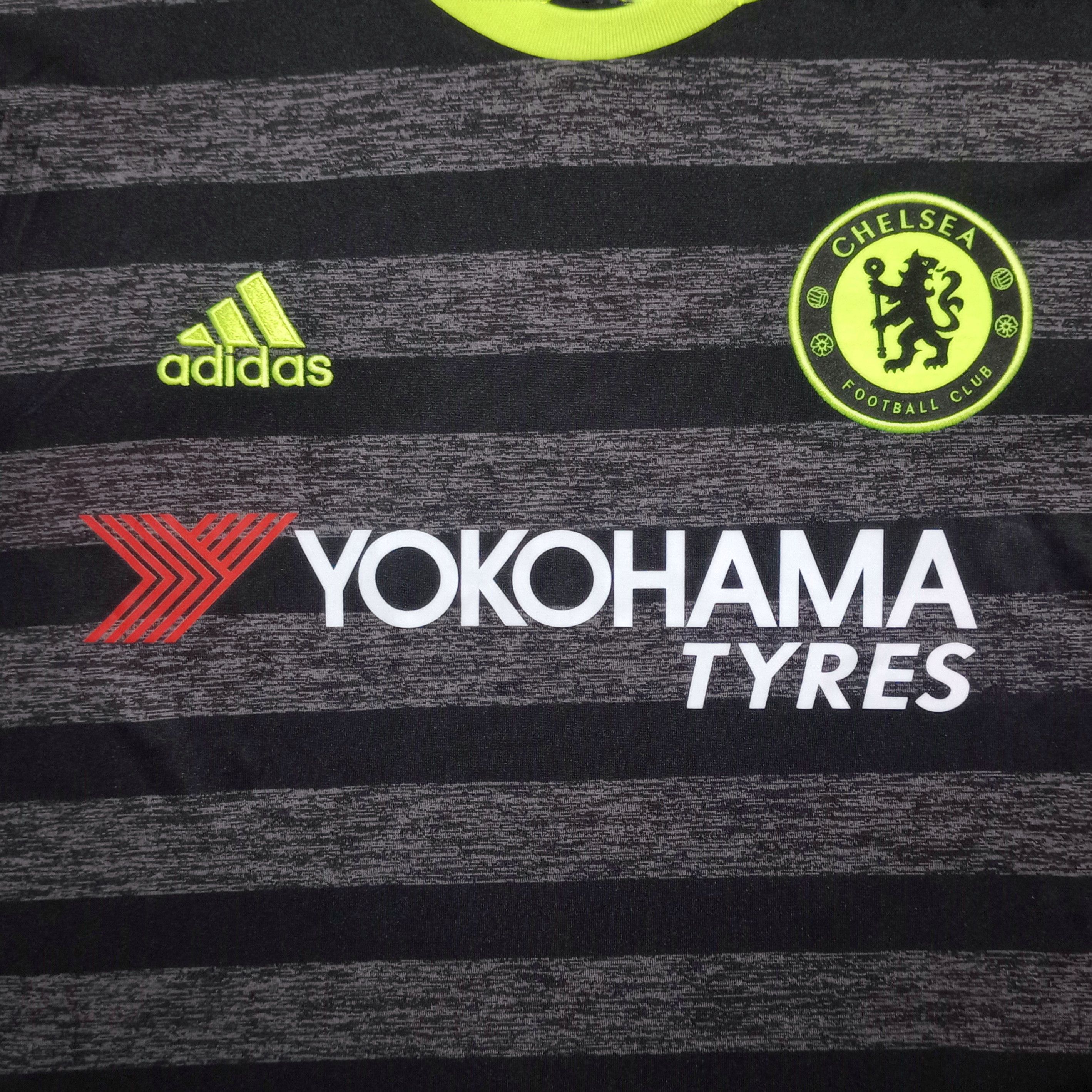 Adidas Chelsea 2016-2017 Away Long Sleeve Jersey Eden Hazard 10 Size US M / EU 48-50 / 2 - 3 Thumbnail