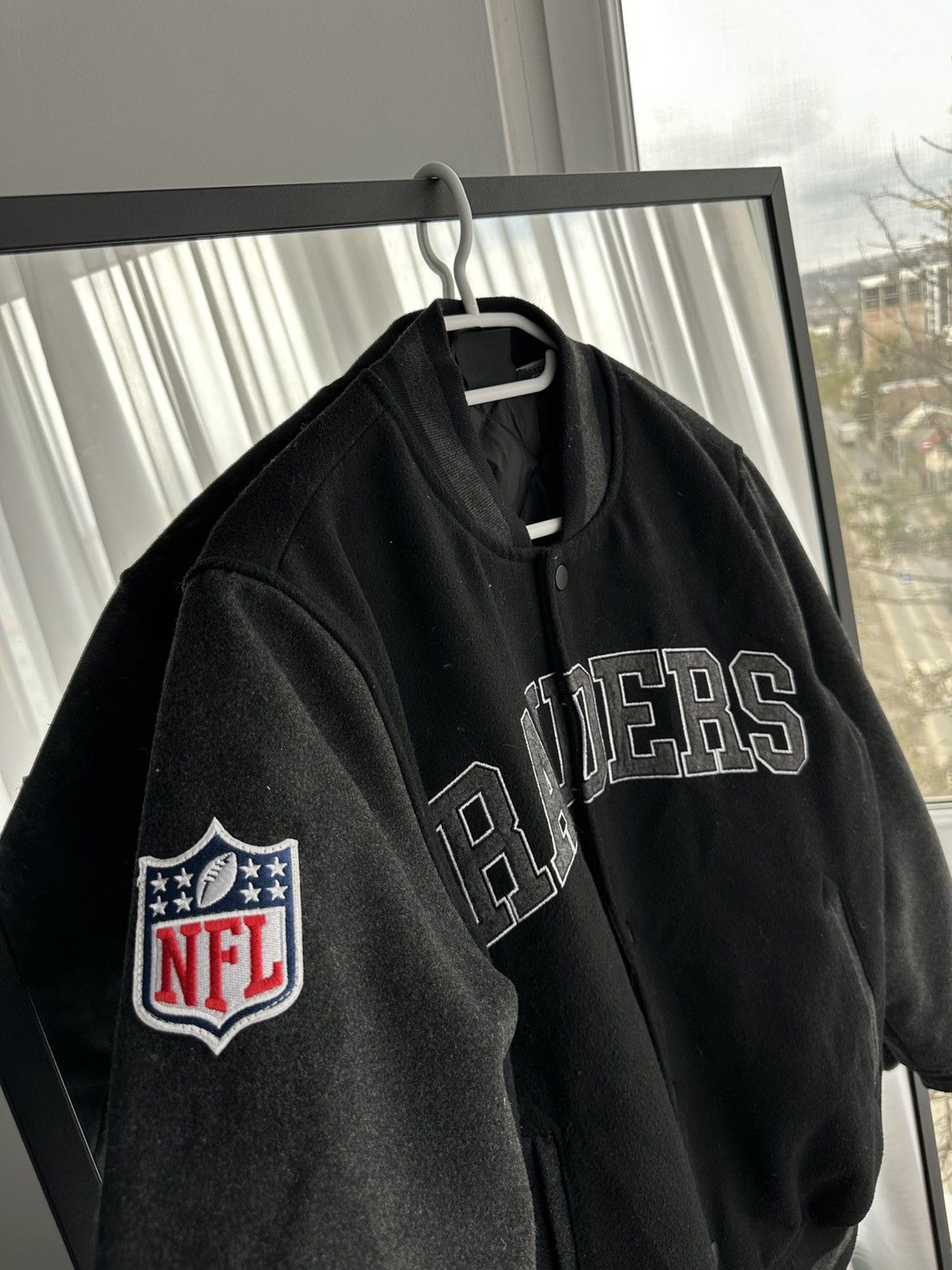 NFL × Vintage Vintage Oakland Raiders NFL Varsity Bomber Jacket Size US S / EU 44-46 / 1 - 6 Thumbnail