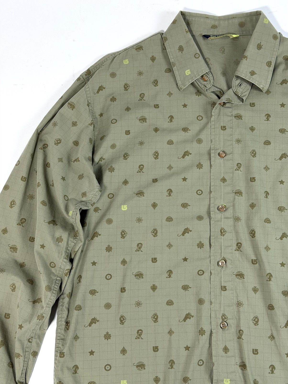 Burton Burton AOP Button Up Size US XL / EU 56 / 4 - 3 Thumbnail