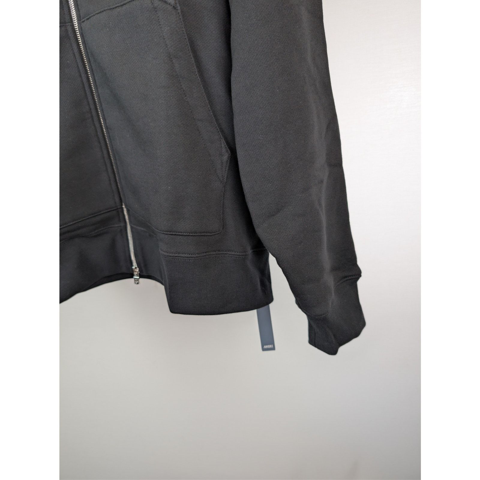 Amiri o1rshd1 MA Quad Zip up Hoodie in Black Size US XXL / EU 58 / 5 - 6 Thumbnail