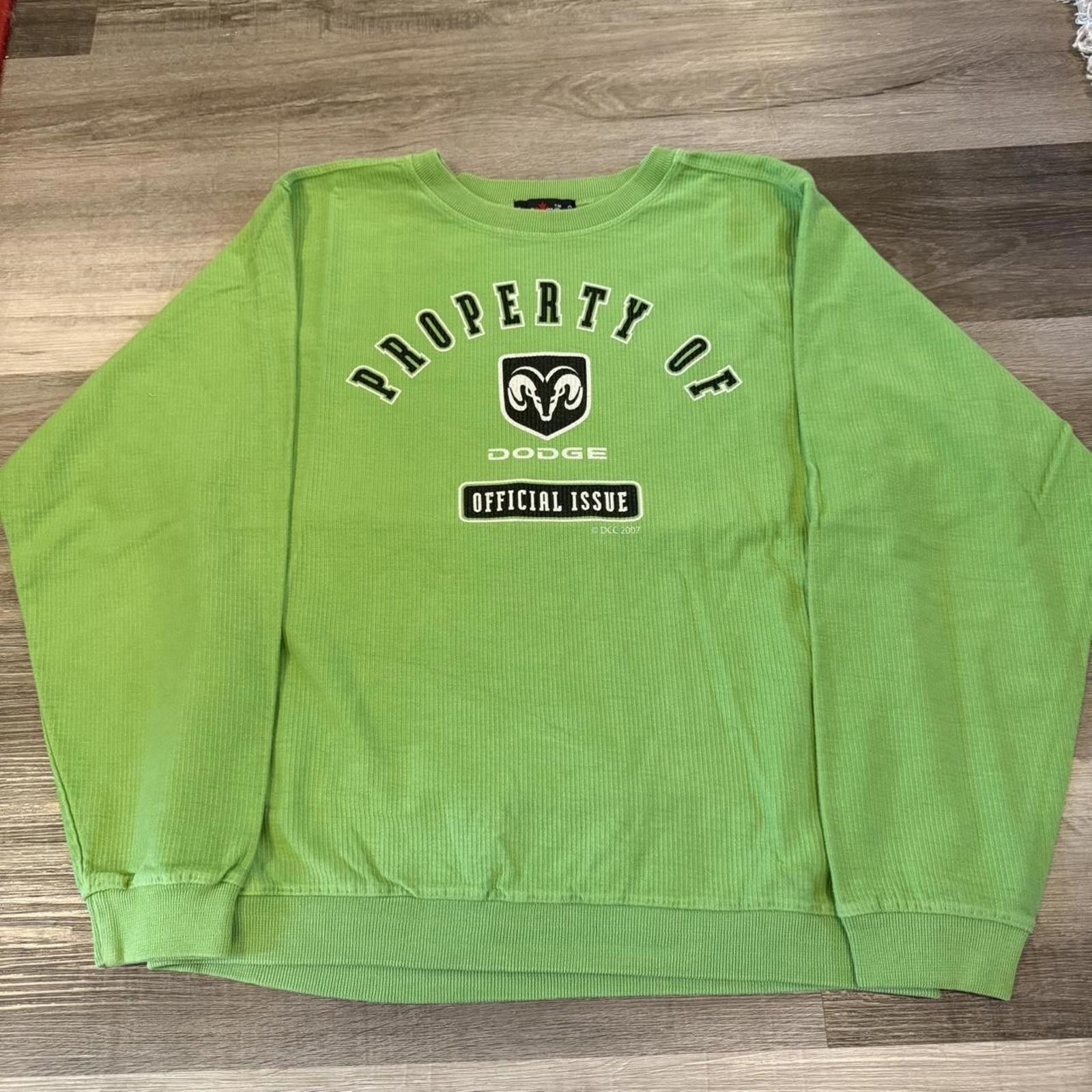 Other vintage property of dodge dodge sweatshirt 2007 L/XL Size US XL / EU 56 / 4 - 3 Thumbnail