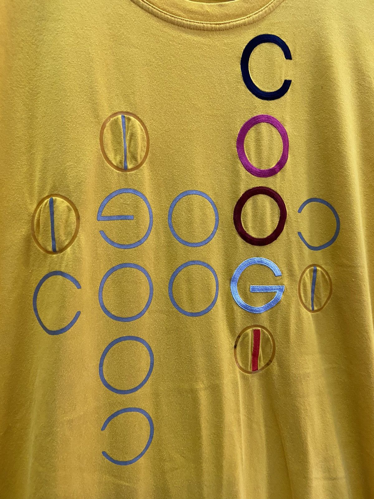 Coogi COOGI PUZZLE SPELLOUT OVERSIZED TEE SHIRT Size US XXL / EU 58 / 5 - 4 Thumbnail