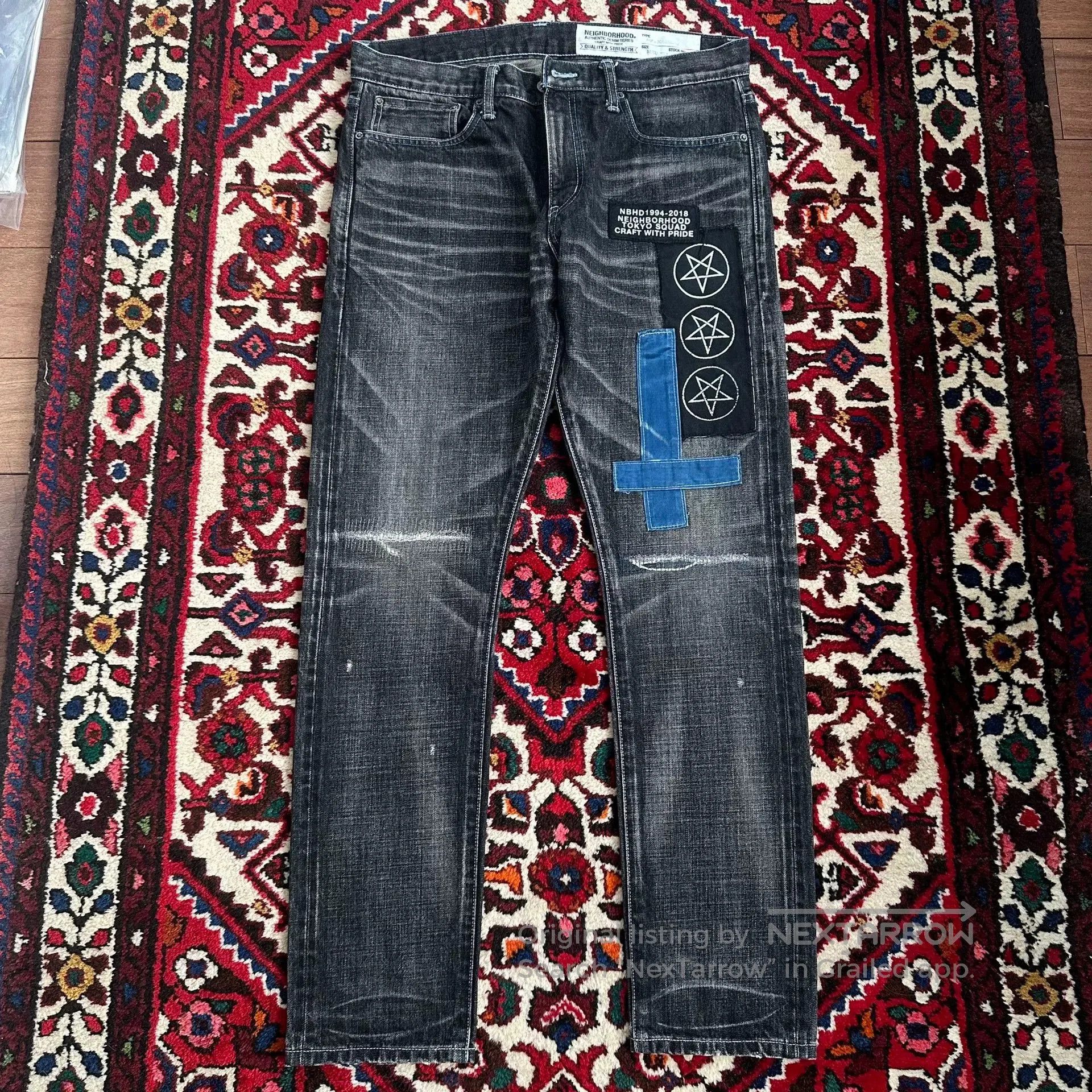 Neighborhood NEIGHBORHOOD 18SS METAL Jeans. Size US 30 / EU 46 - 1 Thumbnail