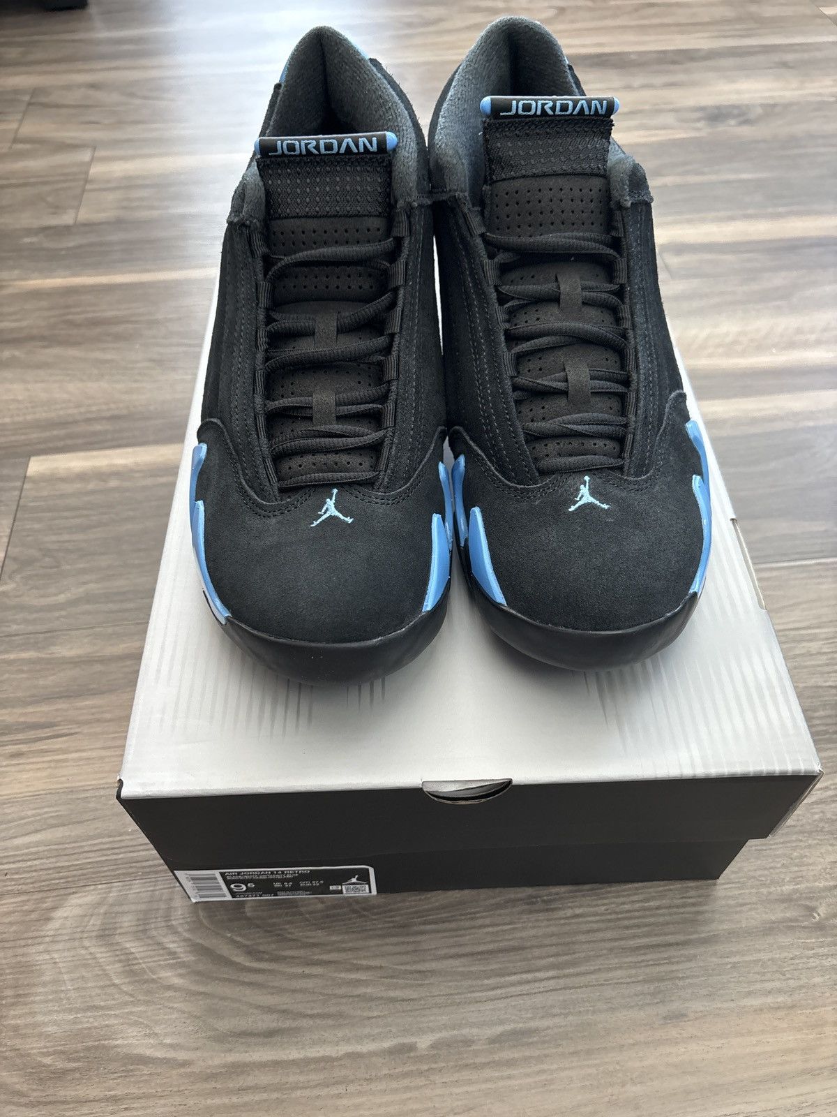 Jordan Brand Jordan Retro 14 University Blue Size US 9.5 / EU 42-43 - 2 Thumbnail