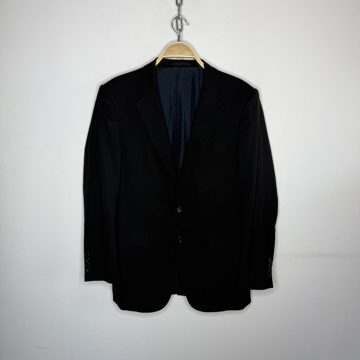 Gucci Gucci Blazer Luxury Tom Ford Black 50R Size 48R - 1 Thumbnail