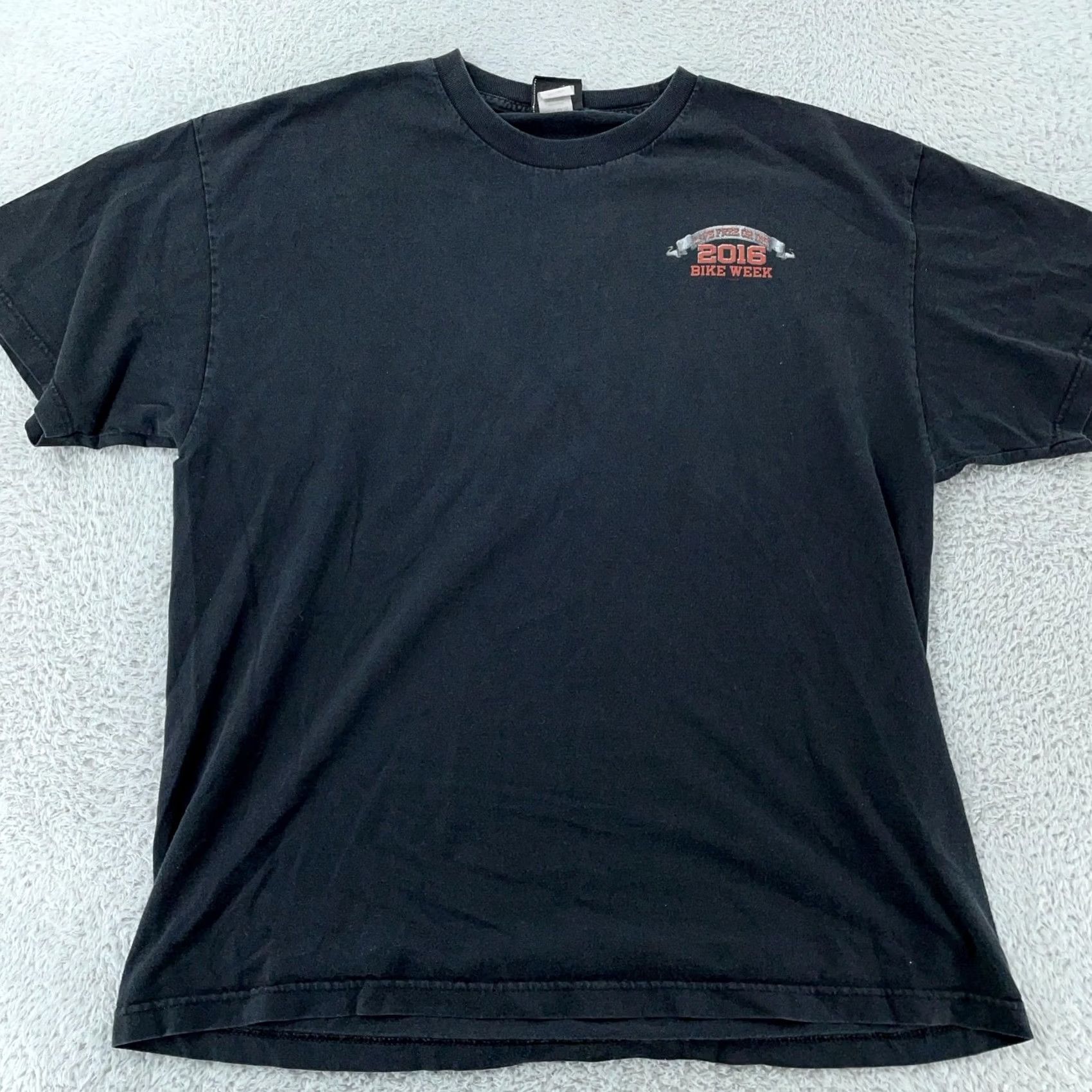 Harley Davidson Harley-Davidson Shirt L/XL Black 2016 Bike Week Concord NH Graphic Heritage Mens T-Shirt Short Sleeve Crew Neck Cotton Graphic Print Vintage: No Size US L / EU 52-54 / 3 - 4 Thumbnail