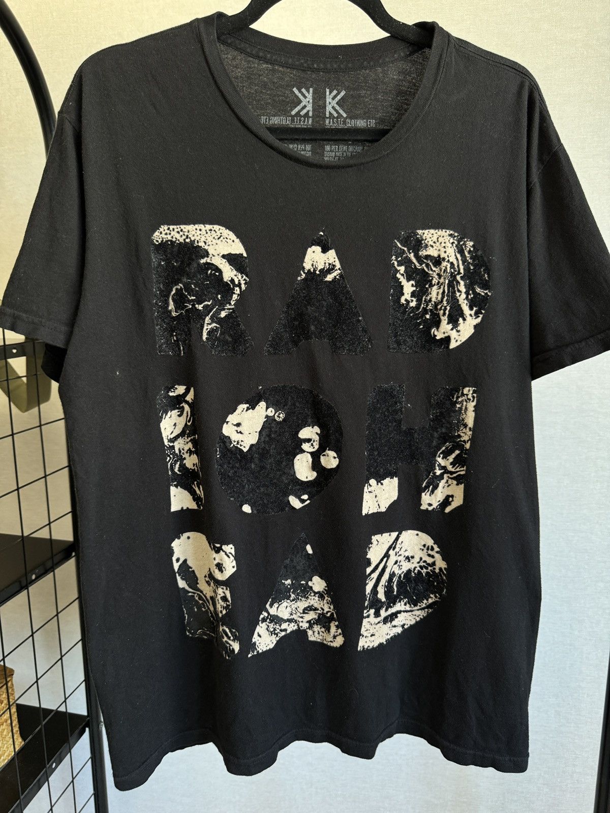 Band Tees Radiohead 2017 USA Tour W.A.S.T.E Rare Band tee shirt Size US M / EU 48-50 / 2 - 3 Thumbnail