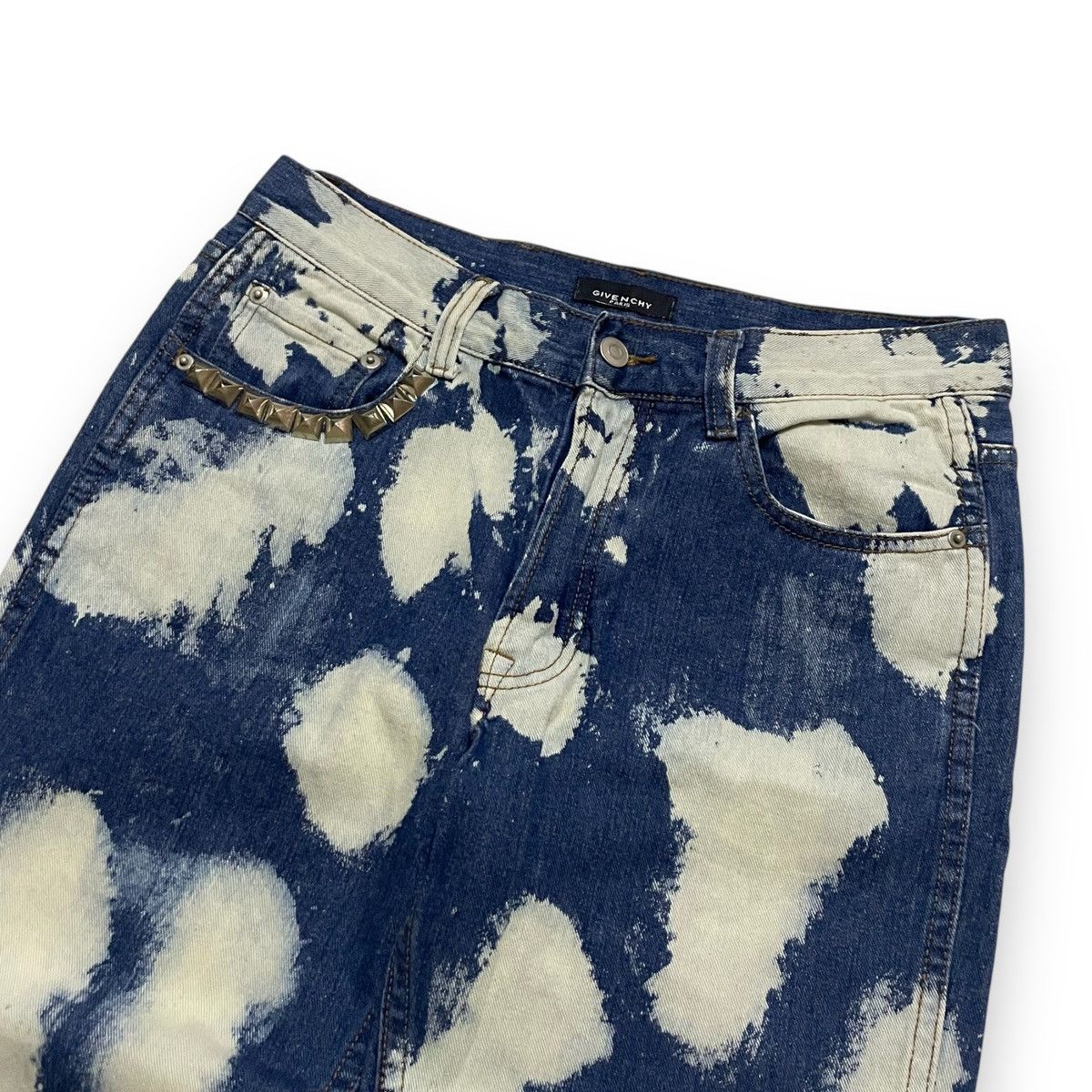 Givenchy GIVENCHY ACID WASH LOOSE BAGGY (31×39) Size US 32 / EU 48 - 12 Thumbnail