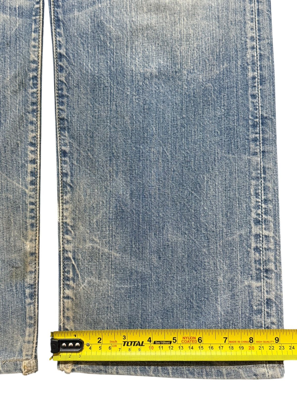Levi's Vtg 90s Levis 501 Mud Wash Faded Whisker Wide Leg Straight Size US 36 / EU 52 - 16 Thumbnail
