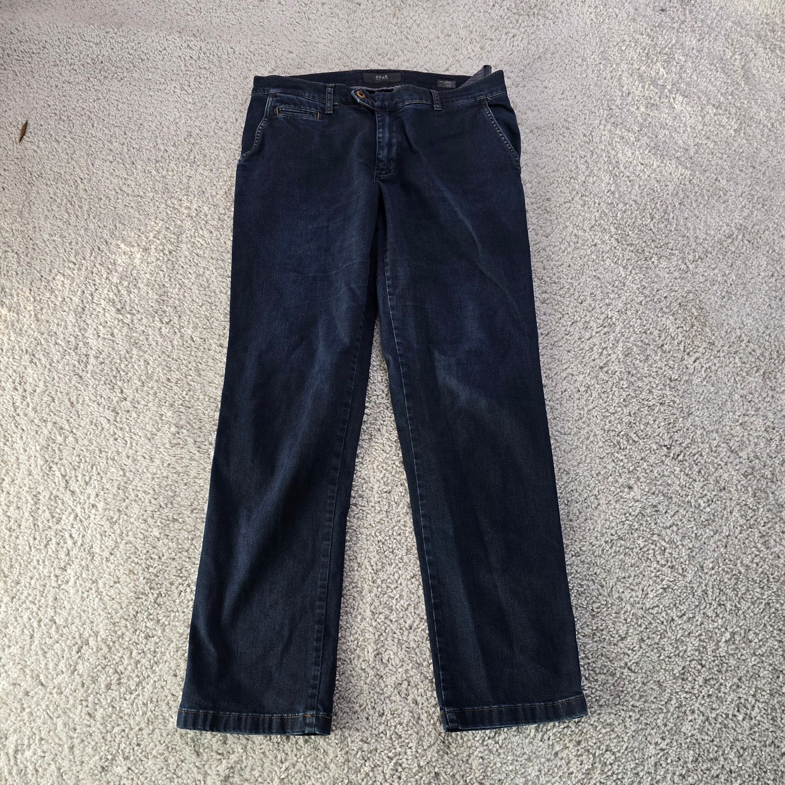 BRAX Brax Feel Good Mens Everest Regular Fit 34 x 32 blue Size US 34 / EU 50 - 3 Thumbnail