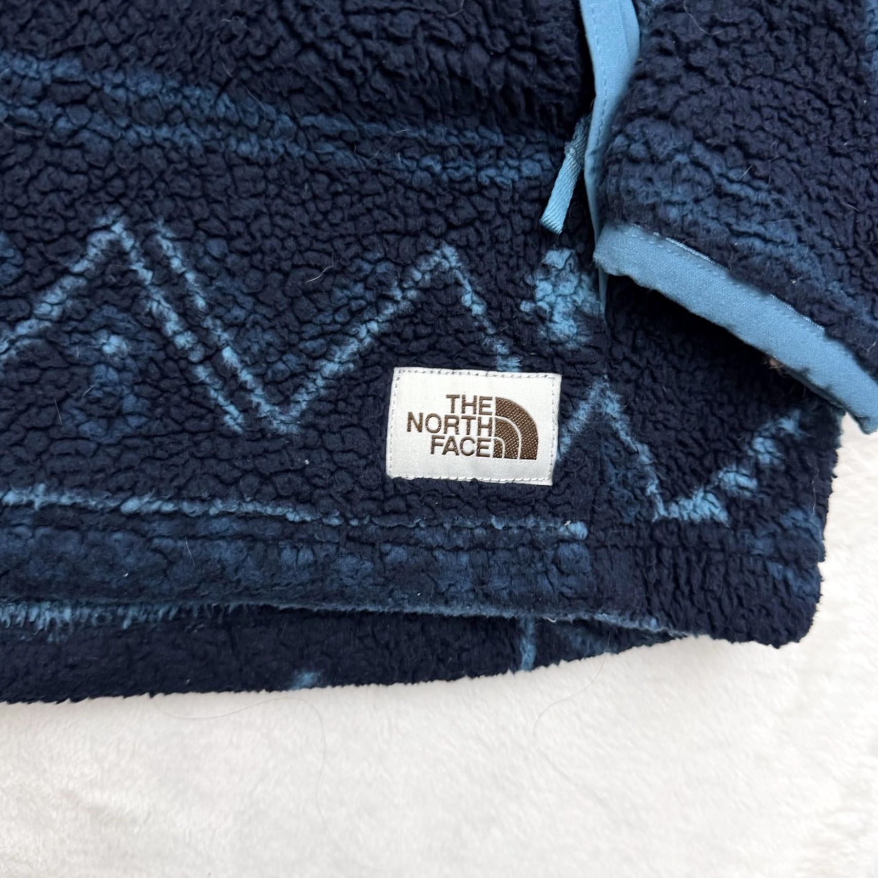 The North Face The North Face Sweater Womens XS Blue Fleece Hooded Half Zip Pullover Crew Neck Zipper Logo Pockets 1/2 Zip Hoodie Size XS / US 0-2 / IT 36-38 - 5 Thumbnail