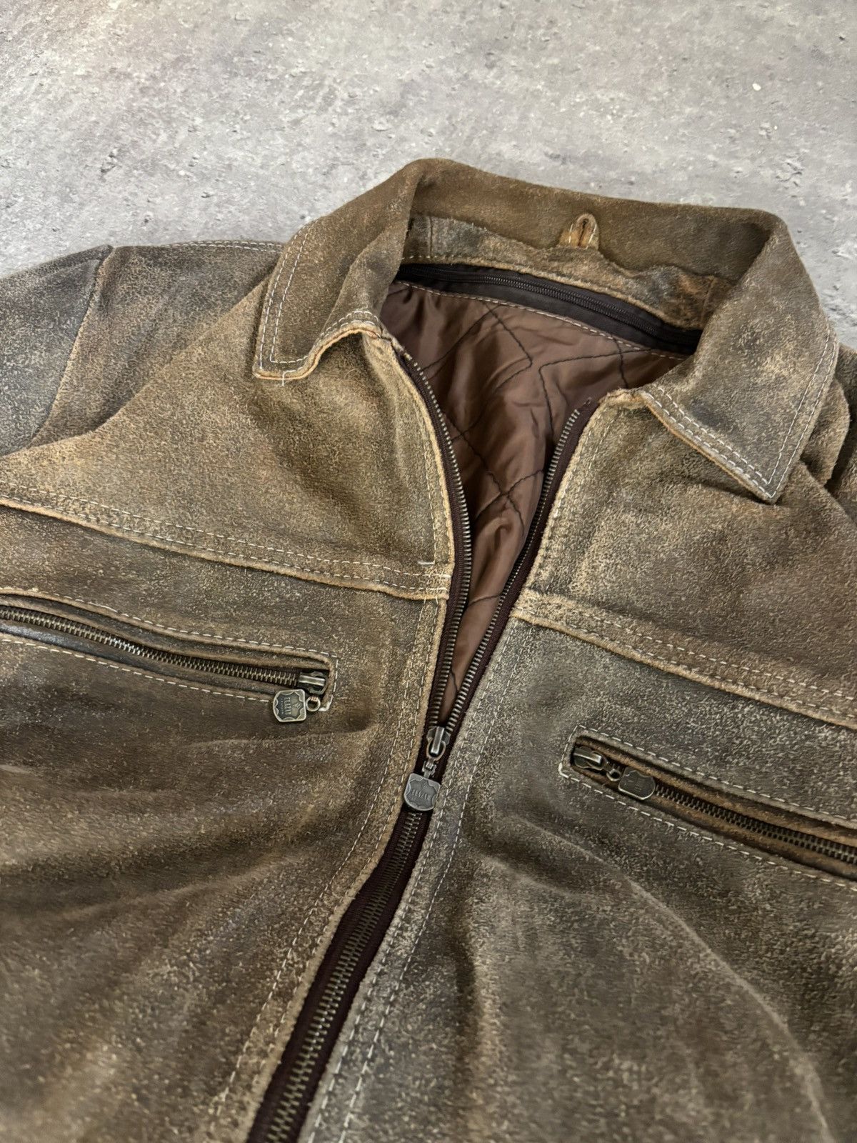 Vintage Vintage Lamb Leather Jacket Detachable Liner L Streetwear Size US L / EU 52-54 / 3 - 12 Thumbnail