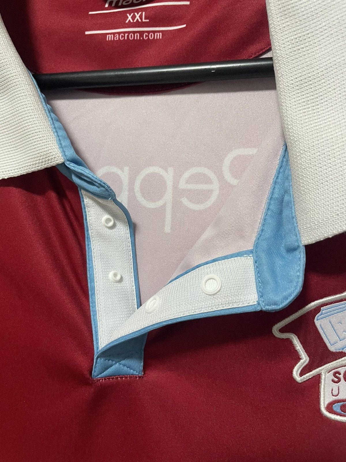 Macron Scunthorpe United 2020/2021 Macron Home Shirt Jersey Kit Size US XXL / EU 58 / 5 - 9 Thumbnail