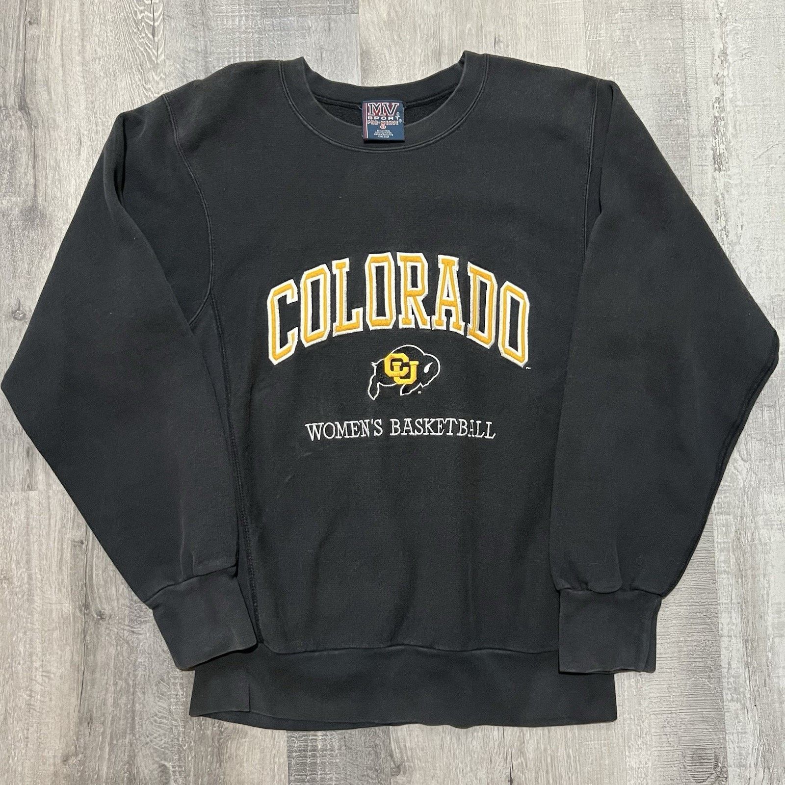 Mvp VTG Colorado Buffaloes Black Pro Weave CU Buffs Sweatshirt S Size US S / EU 44-46 / 1 - 1 Thumbnail