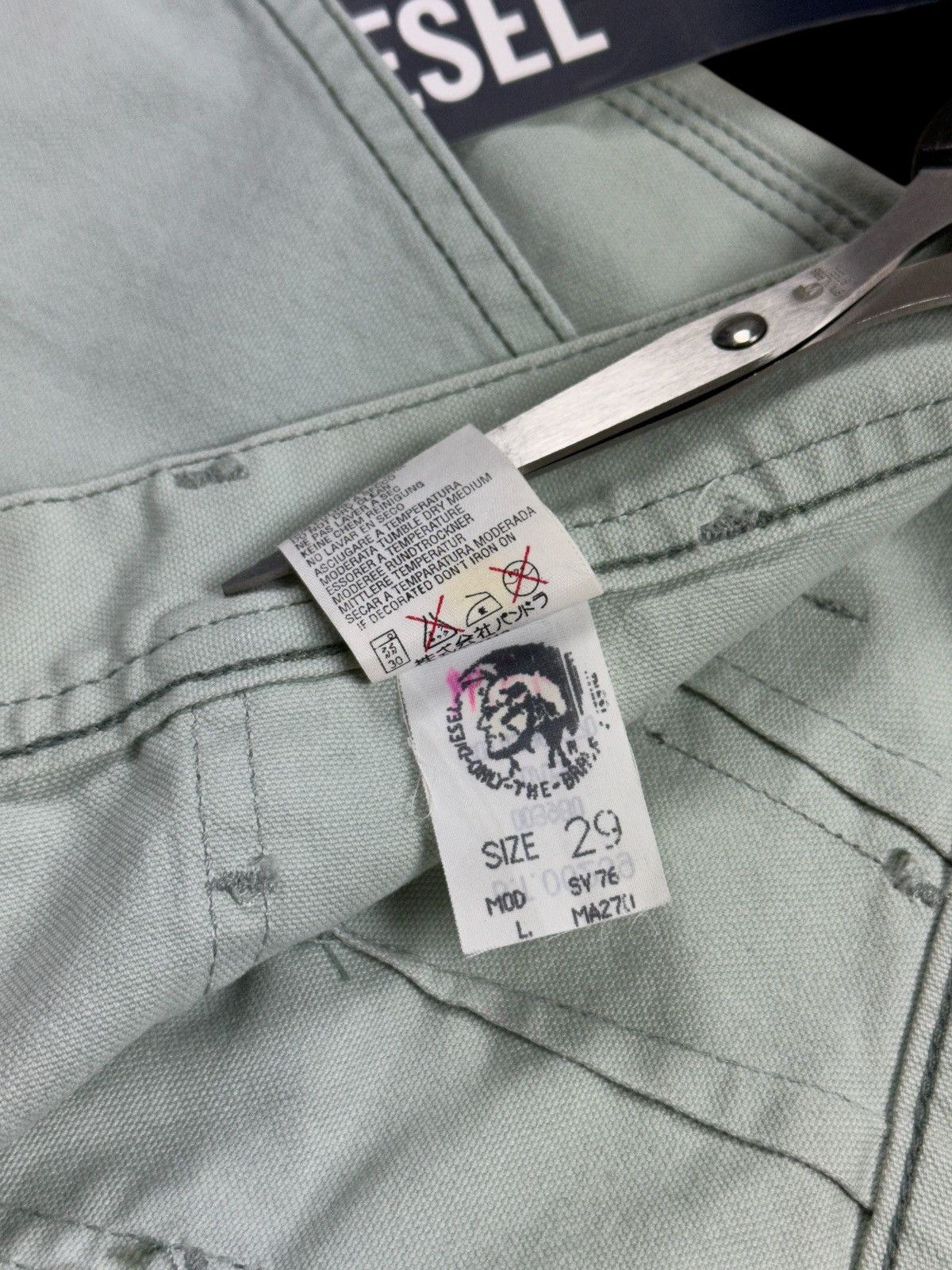 Diesel × Vintage NEW🏷️ Vintage Y2K DIESEL Pants Jeans Size 29" - 16 Thumbnail