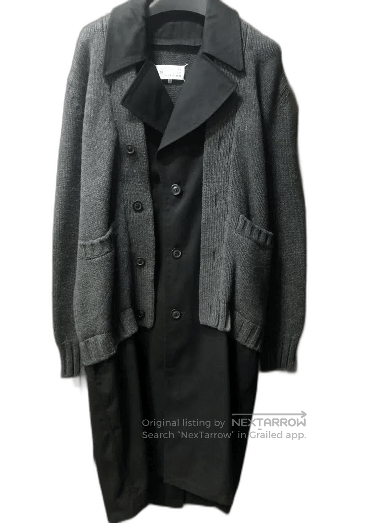 Maison Margiela oversized gray structured coat by martin margiela. Size US L / EU 52-54 / 3 - 1 Thumbnail