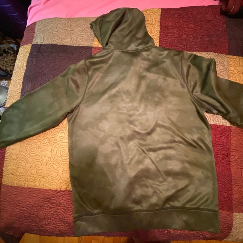 Under Armour Under Armour Men's Storm 1 Camo Green Logo Hoodie - Medium Size US M / EU 48-50 / 2 - 2 Thumbnail