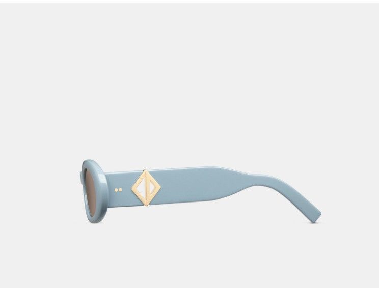 Dior o1w1db10824 Size: OS / Rounded Sunglasses in Light Blue Size ONE SIZE - 3 Thumbnail