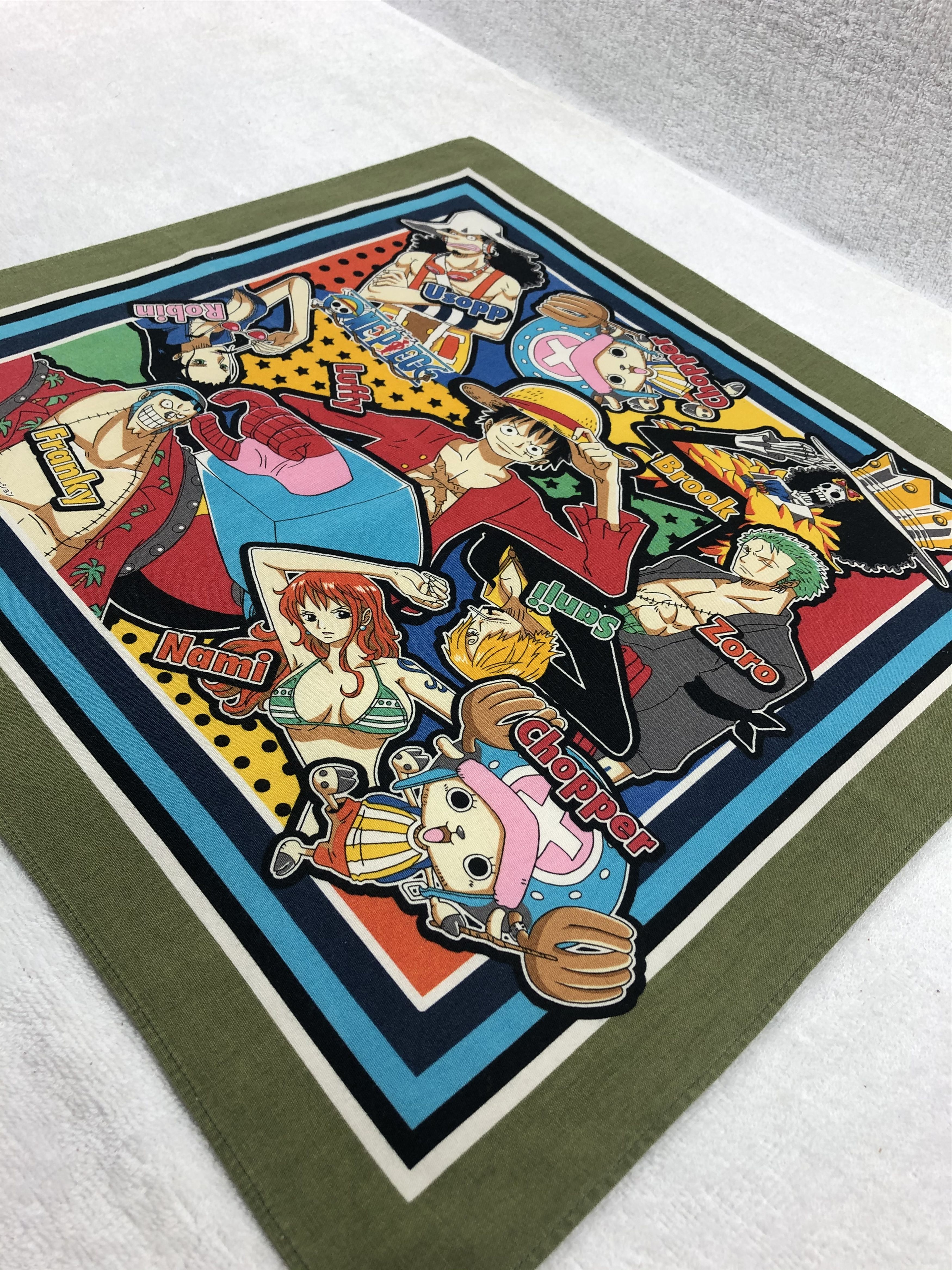 Anime × Cartoon Network × One Piece One Piece Handkerchief / Bandana / Neckerchief Size ONE SIZE - 3 Thumbnail