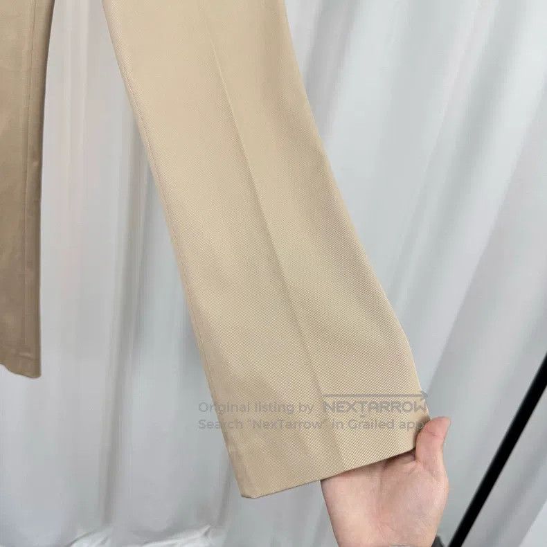 Gucci Gucci Double gold buckle light khaki casual trousers Size US 38 / EU 54 - 4 Thumbnail