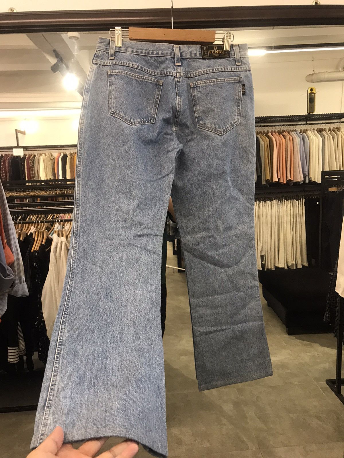 Fendi × Vintage Fendi Denim Jeans Size 30" / US 8 / IT 44 - 10 Thumbnail