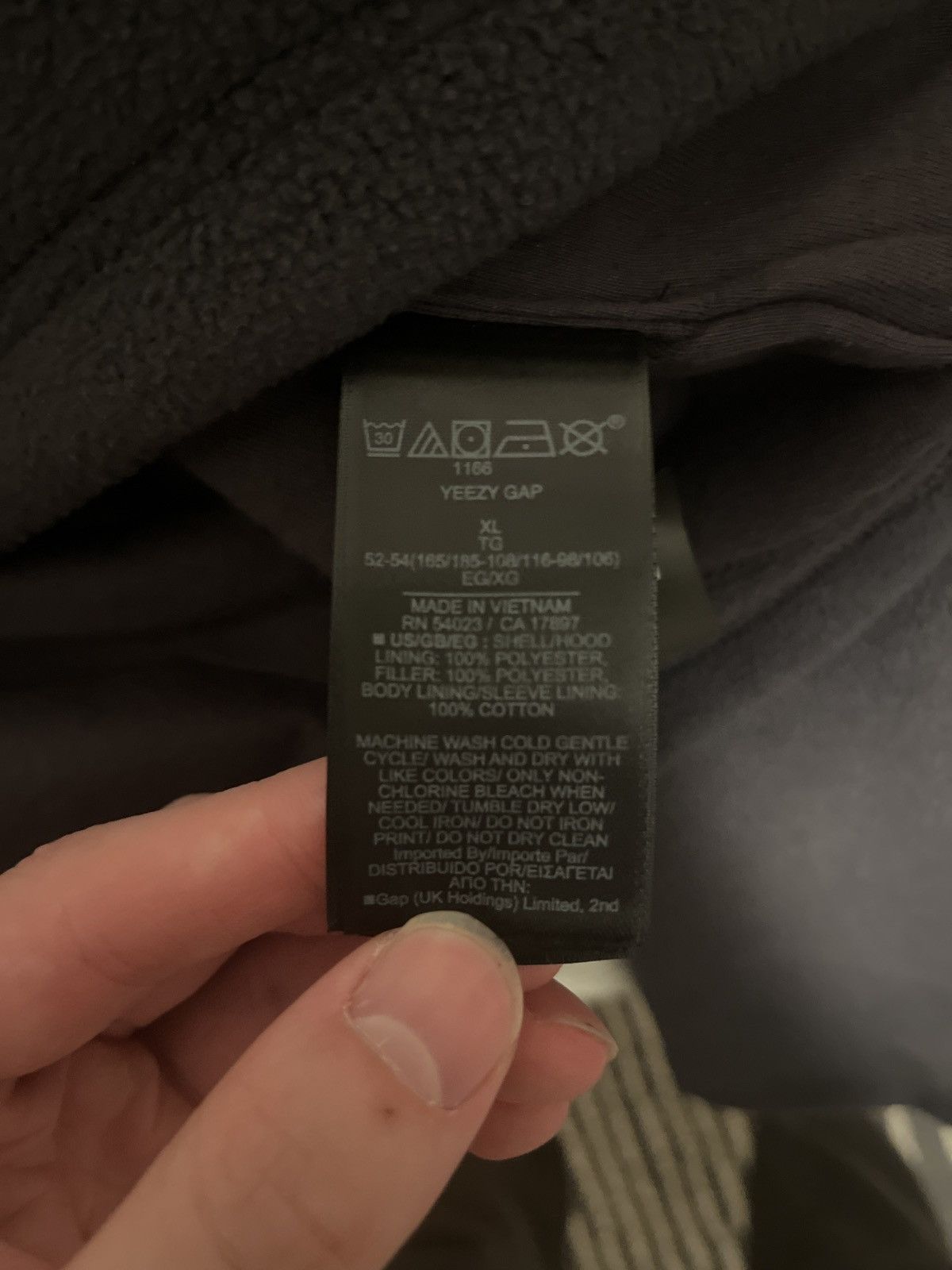 Balenciaga × Gap × Yeezy Yeezy Gap x Balenciaga - Polar Padded Fleece Size US XL / EU 56 / 4 - 7 Thumbnail