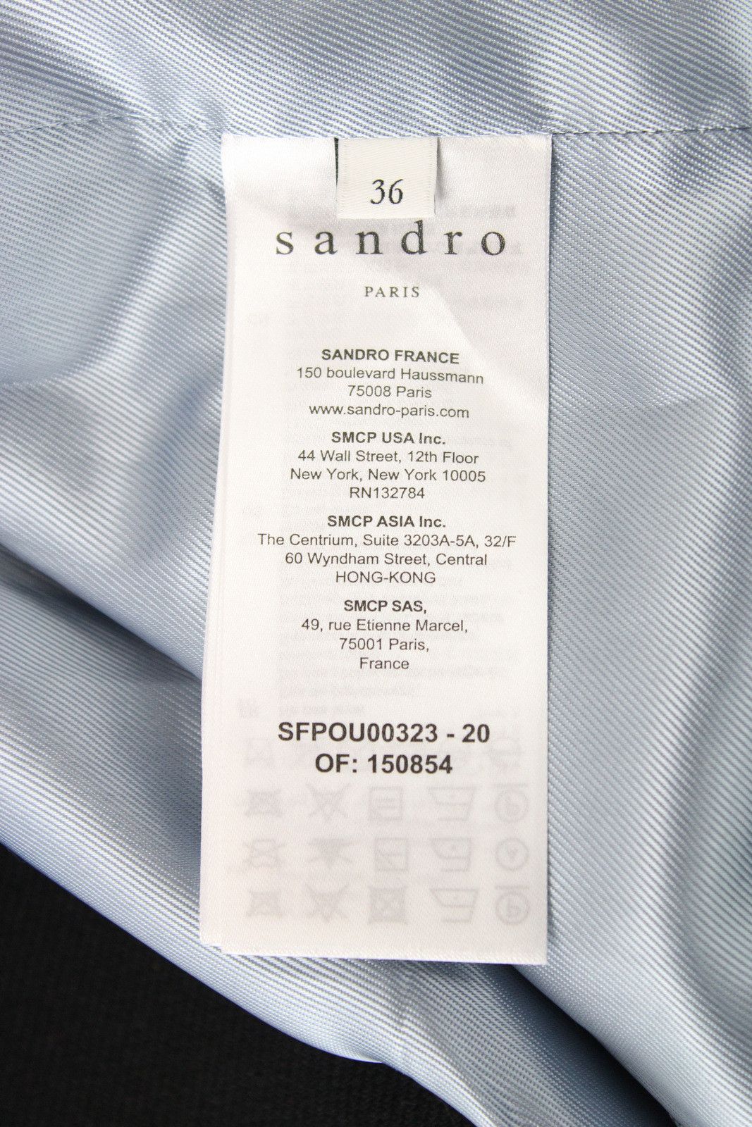Sandro SANDRO For The Future Gulian Coat Womens EU 36 Wool Blend Size S / US 4 / IT 40 - 8 Thumbnail