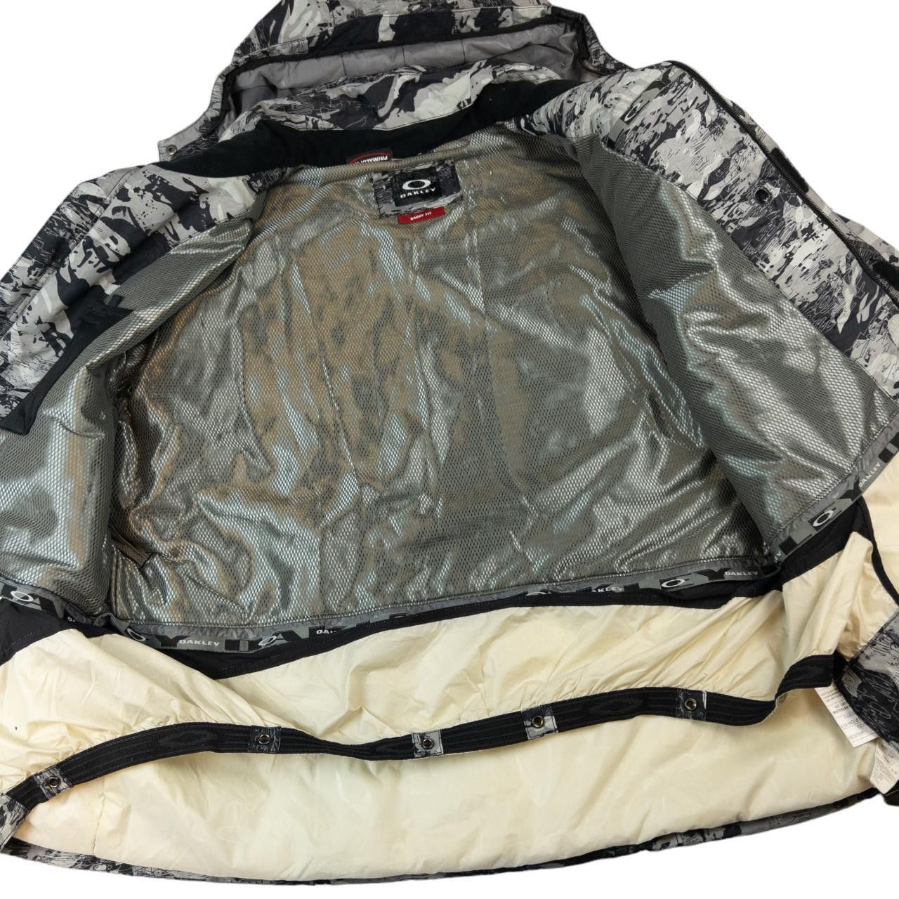 Vintage Oakley Zip Up Snowboarding Jacket Size XL