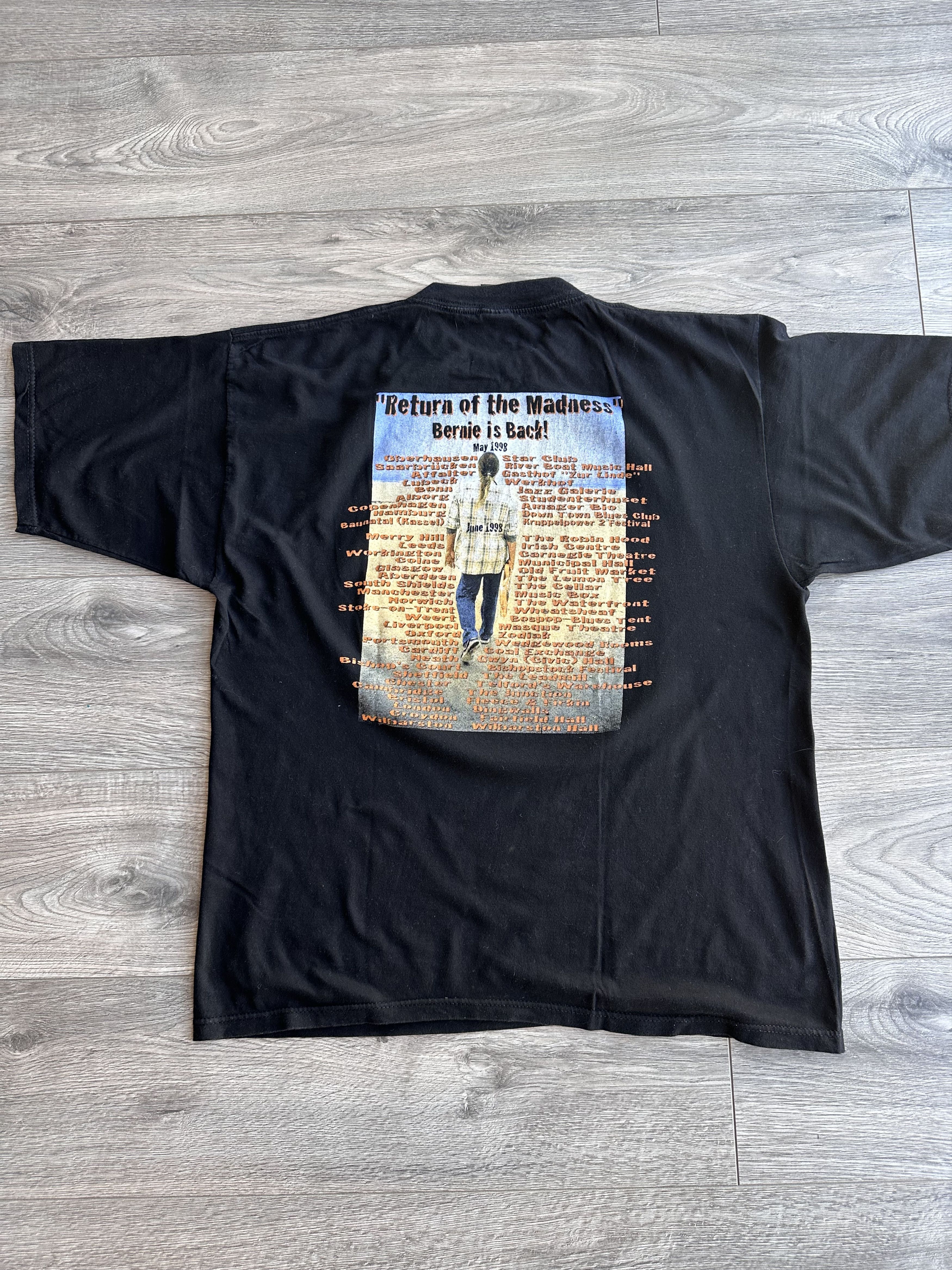 Band Tees × Vintage Walter Trout band t shirt 1998 tour Size US XL / EU 56 / 4 - 6 Thumbnail