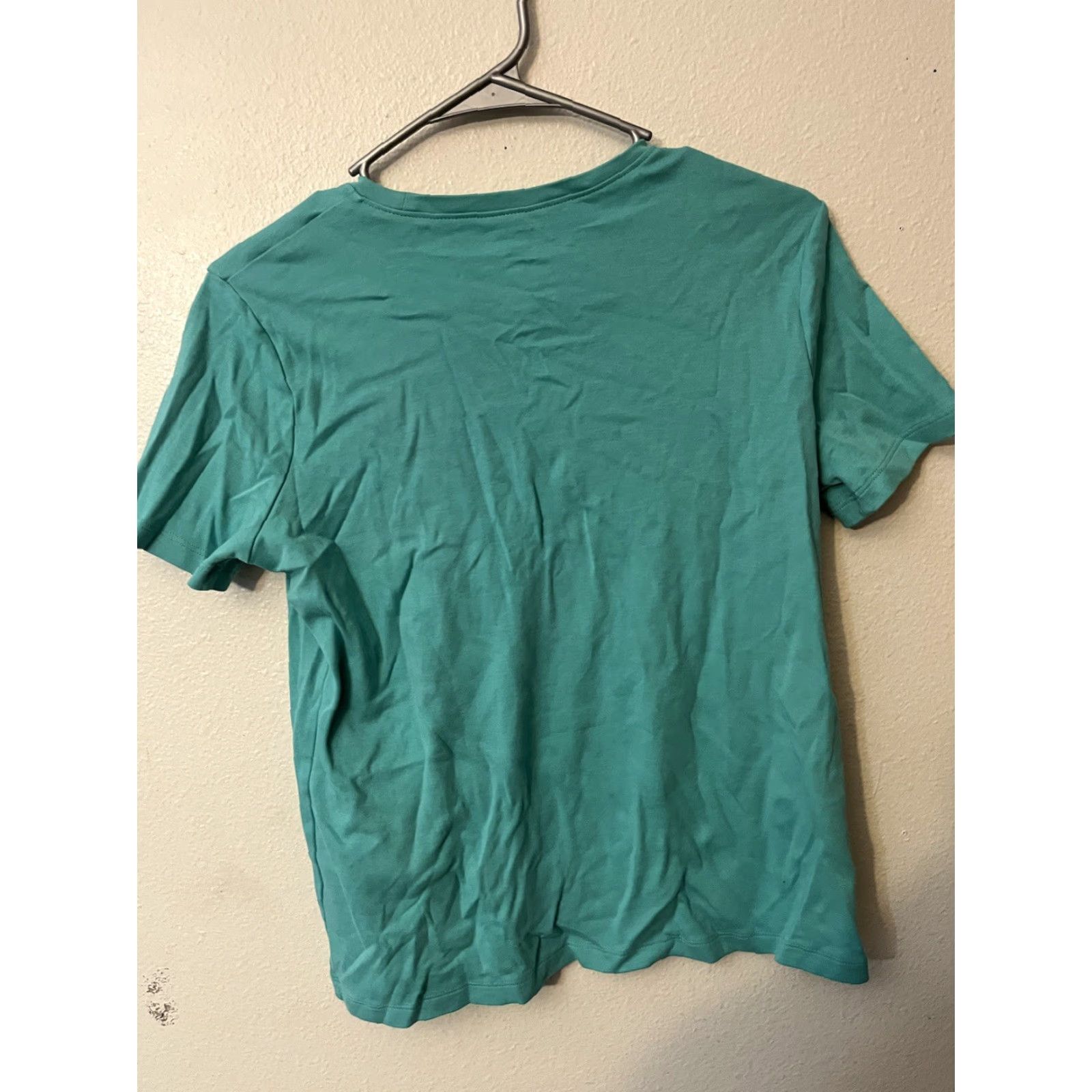 Vintage LL Bean Women's S Basic Short Sleeve Cotton T Shirt Blue Womens Shirt S Blue Basic Cotton T-Shirt LL Bean 215557 Size S / US 4 / IT 40 - 3 Thumbnail
