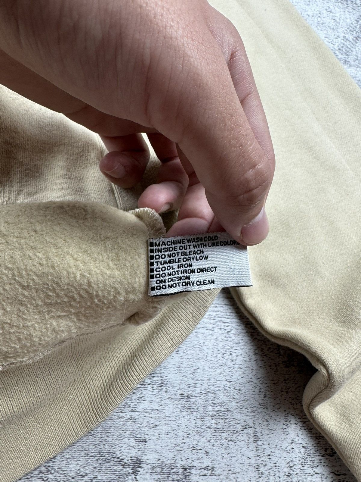 Ecko Unltd. Vintage Ecko Unltd by Marc Ecko Rap Skate Beige Zip Hoodie Size US XL / EU 56 / 4 - 11 Thumbnail