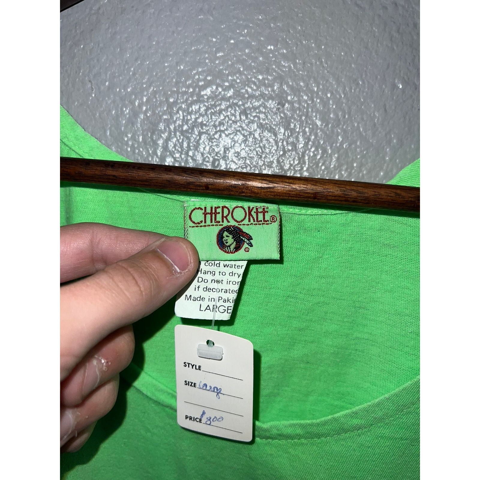 Cherokee Womens Vintage Cherokee Tank Top Shirt Barrier Reef Tee L Size L / US 10 / IT 46 - 5 Thumbnail
