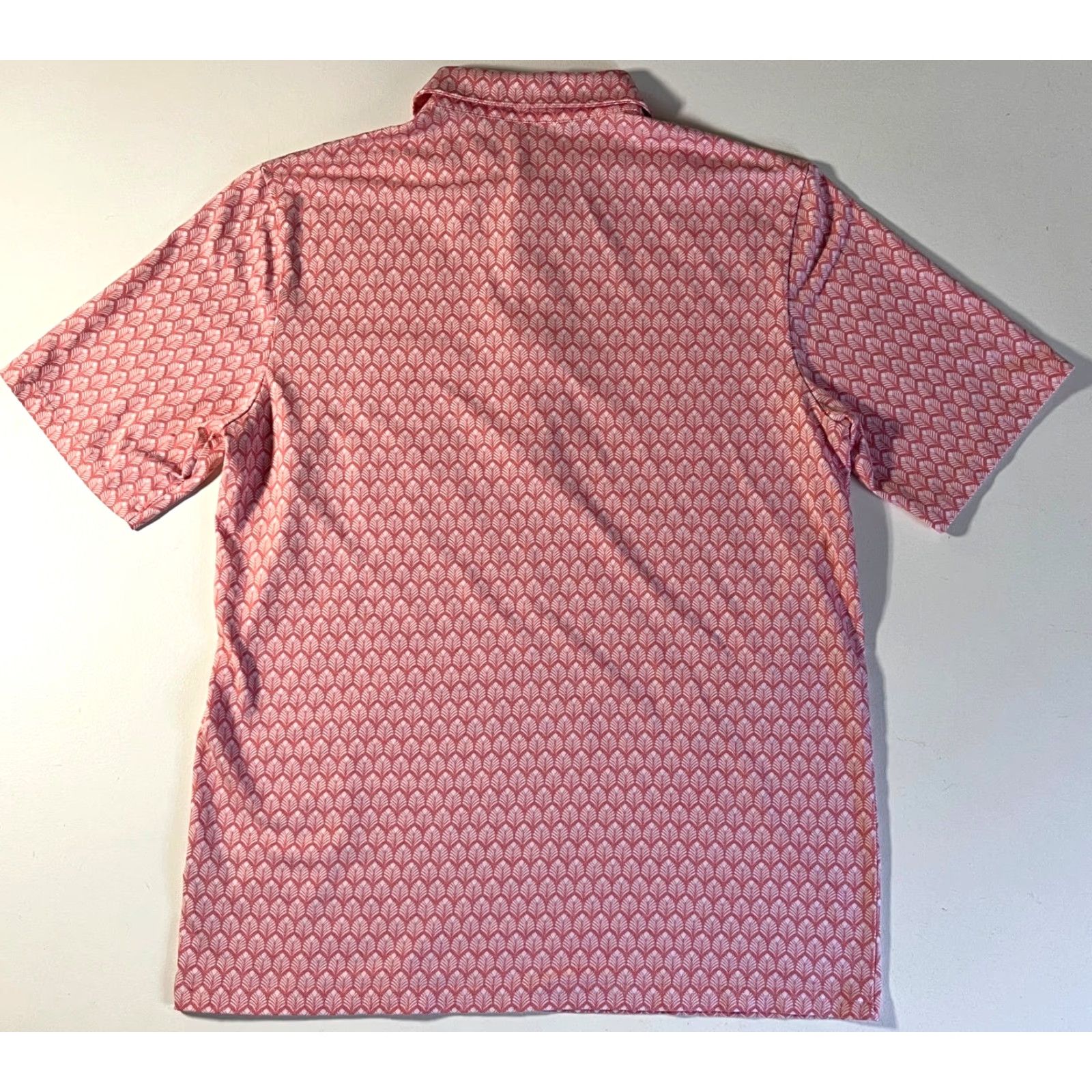 Vintage Criquet Polo Shirt Foulard Pattern Pink Sz M Men’s Polo Shirt Short Sleeve Button Closure Casual Cotton Blend Size US M / EU 48-50 / 2 - 5 Thumbnail