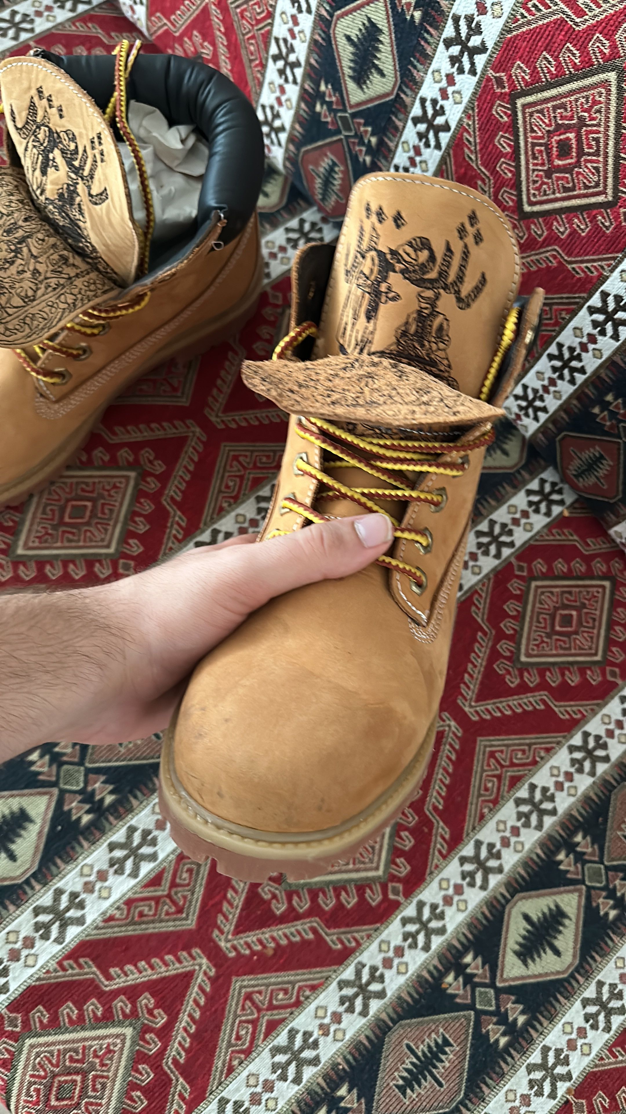 Derschutze Derschütze "yasmin v3" Boots Size 41 Timberland Style Size US 8 / EU 41 - 13 Thumbnail